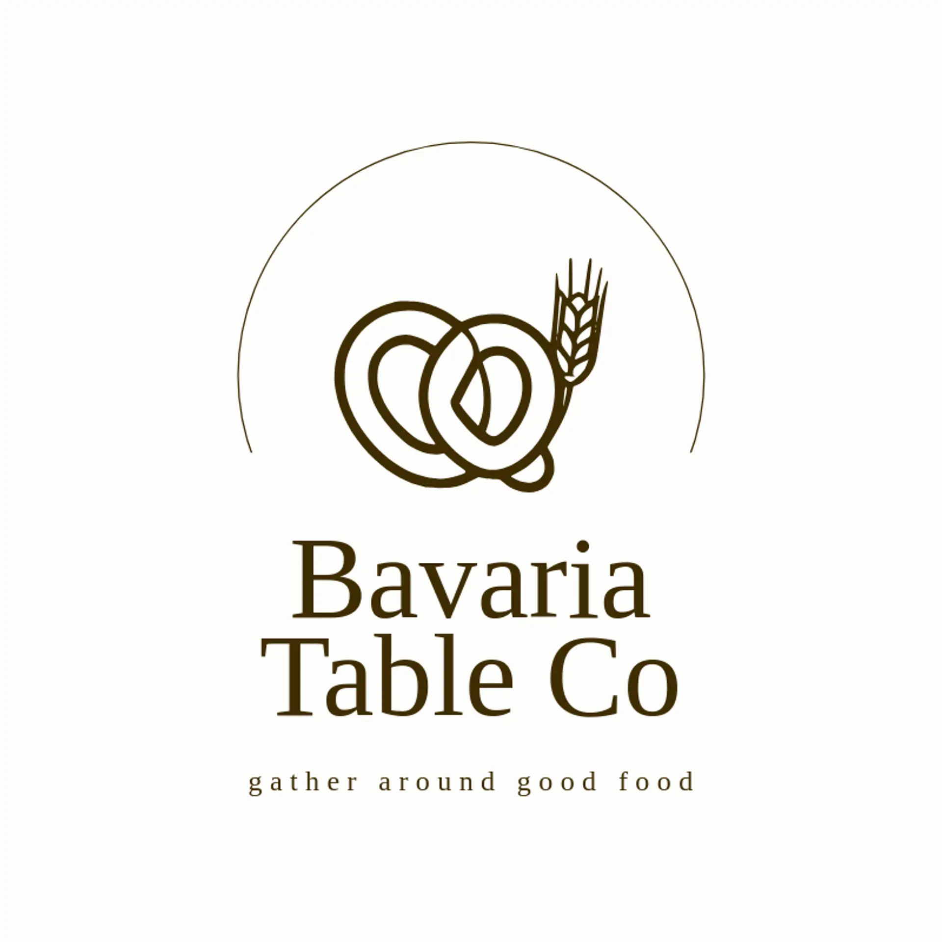 Bavaria Table Co logo for german