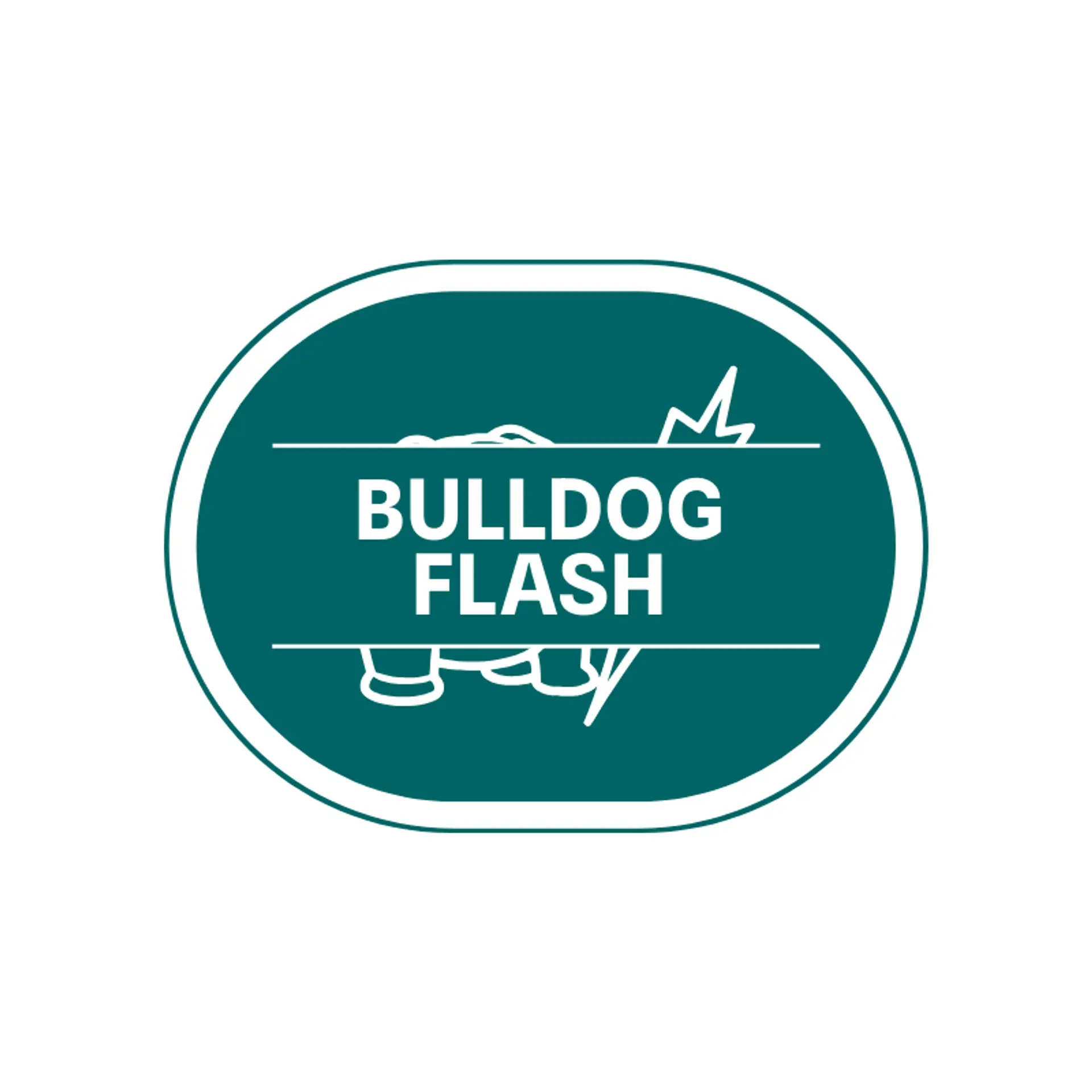 Bulldog Flash logo for bulldog