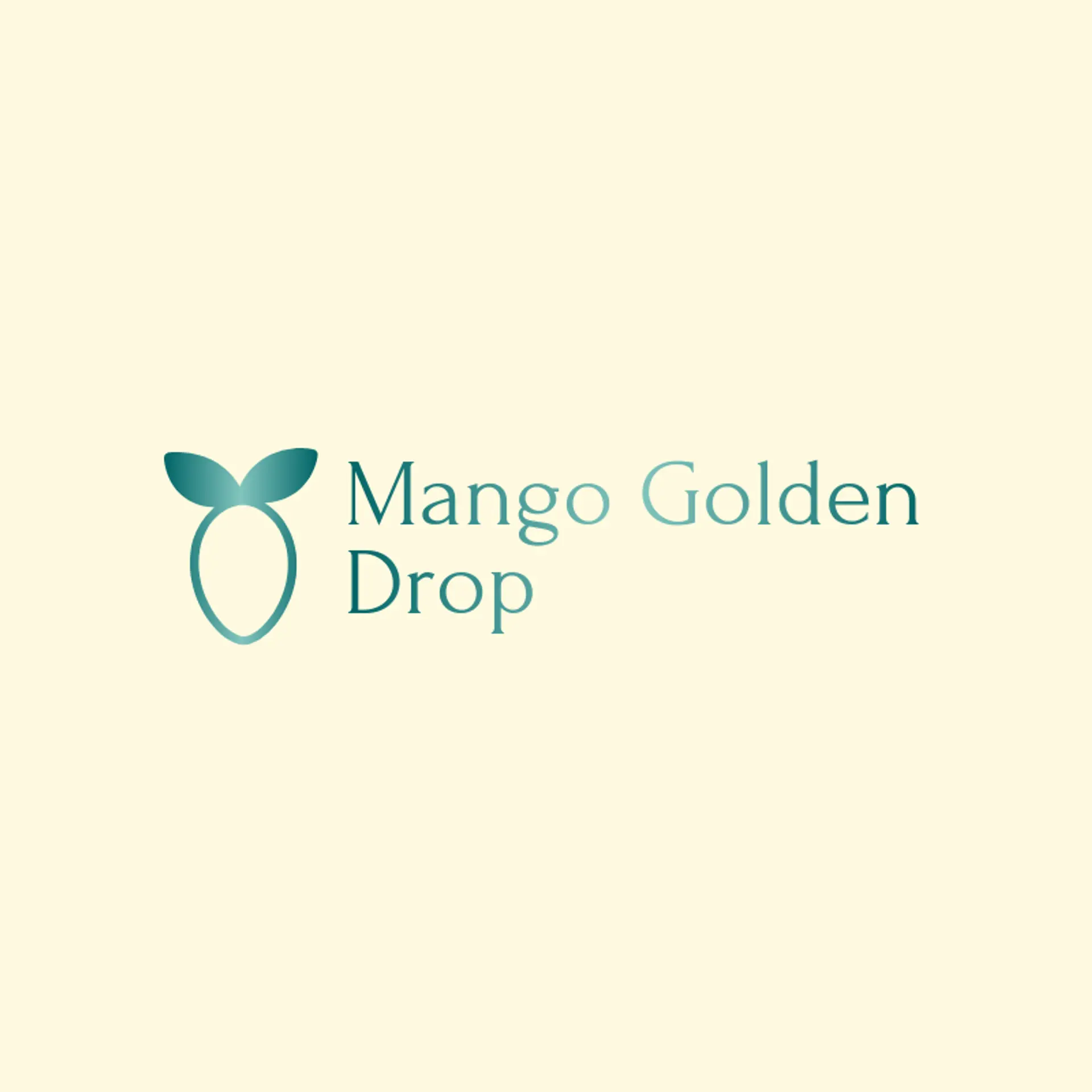 Mango Golden Drop logo for mango