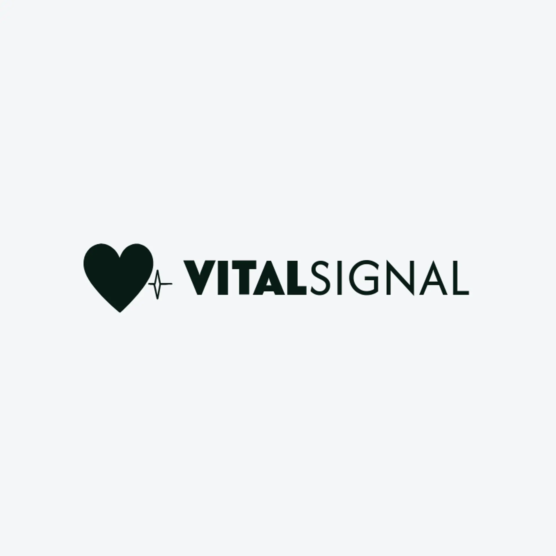 Vital Signal logo for health