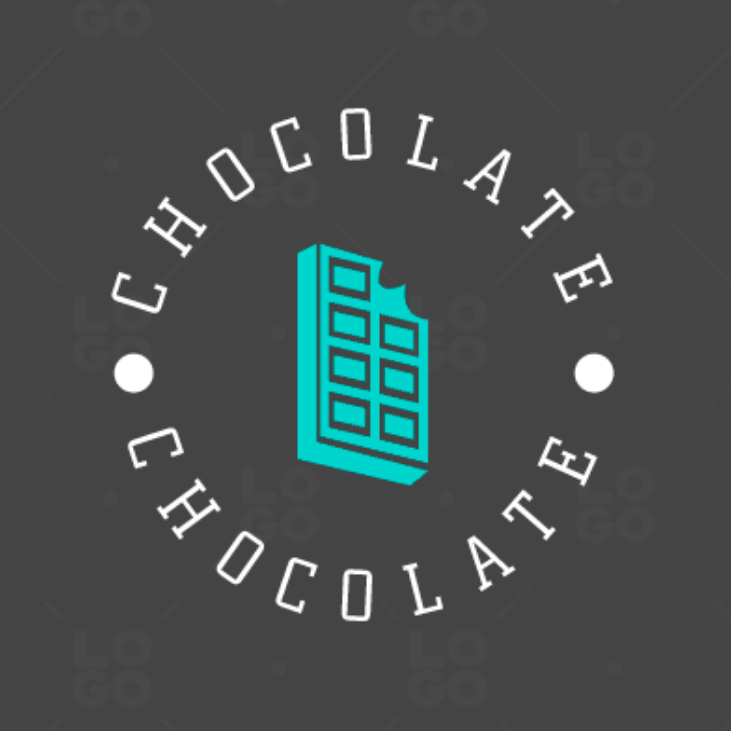 Love Chocolate Logo Design Vector Illustration, Creative Chocolate Logo  Design Concept Template, Symbols Icons Stock Vector - Illustration of  cacao, concept: 213932833