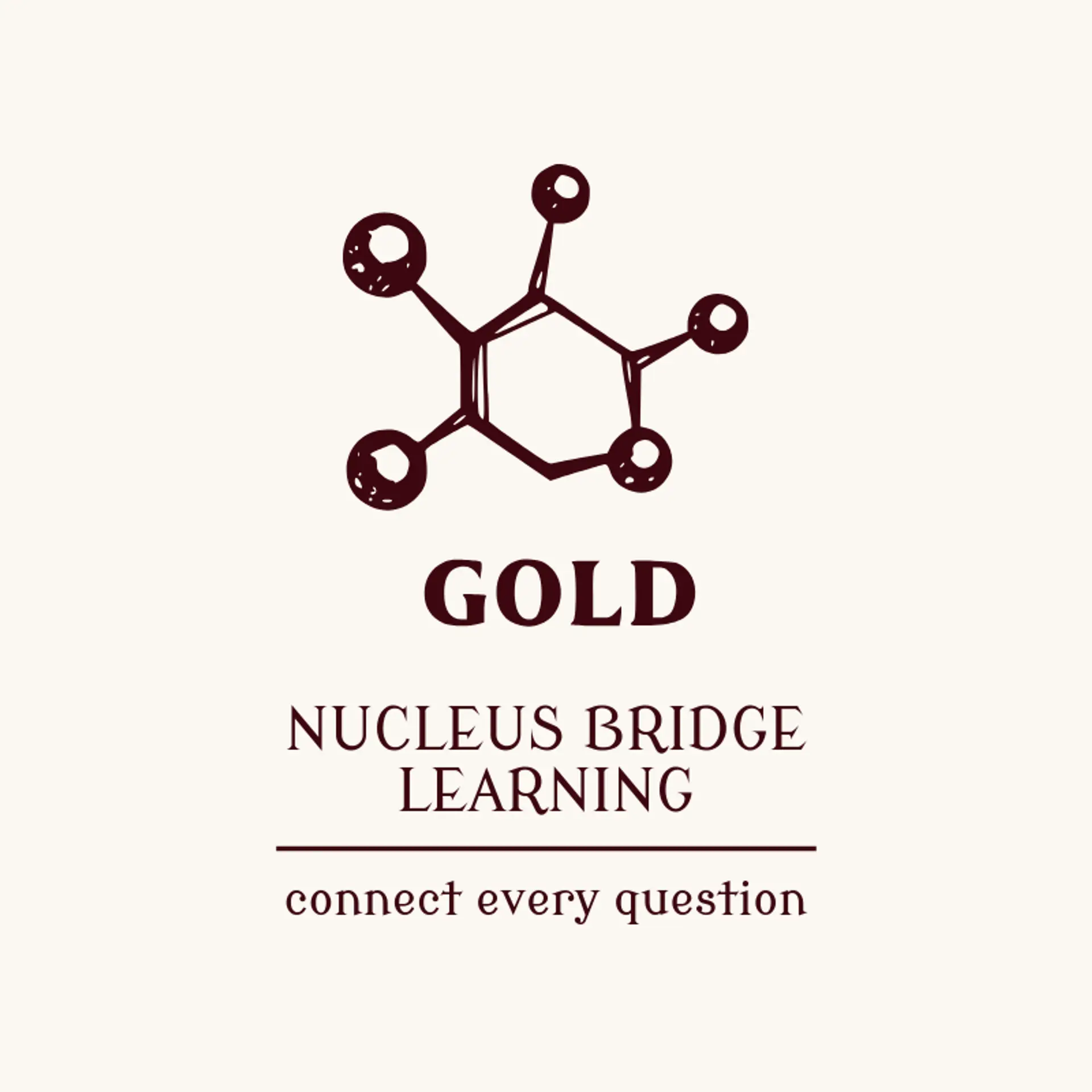 Nucleus Bridge Learning logo for atom