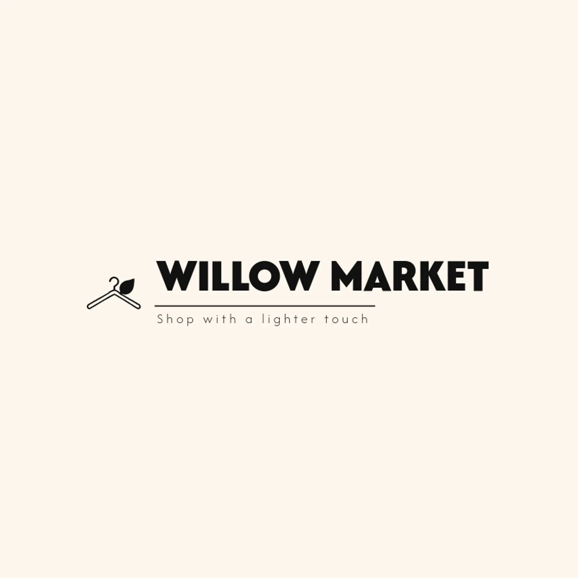 Willow Market logo for shopping