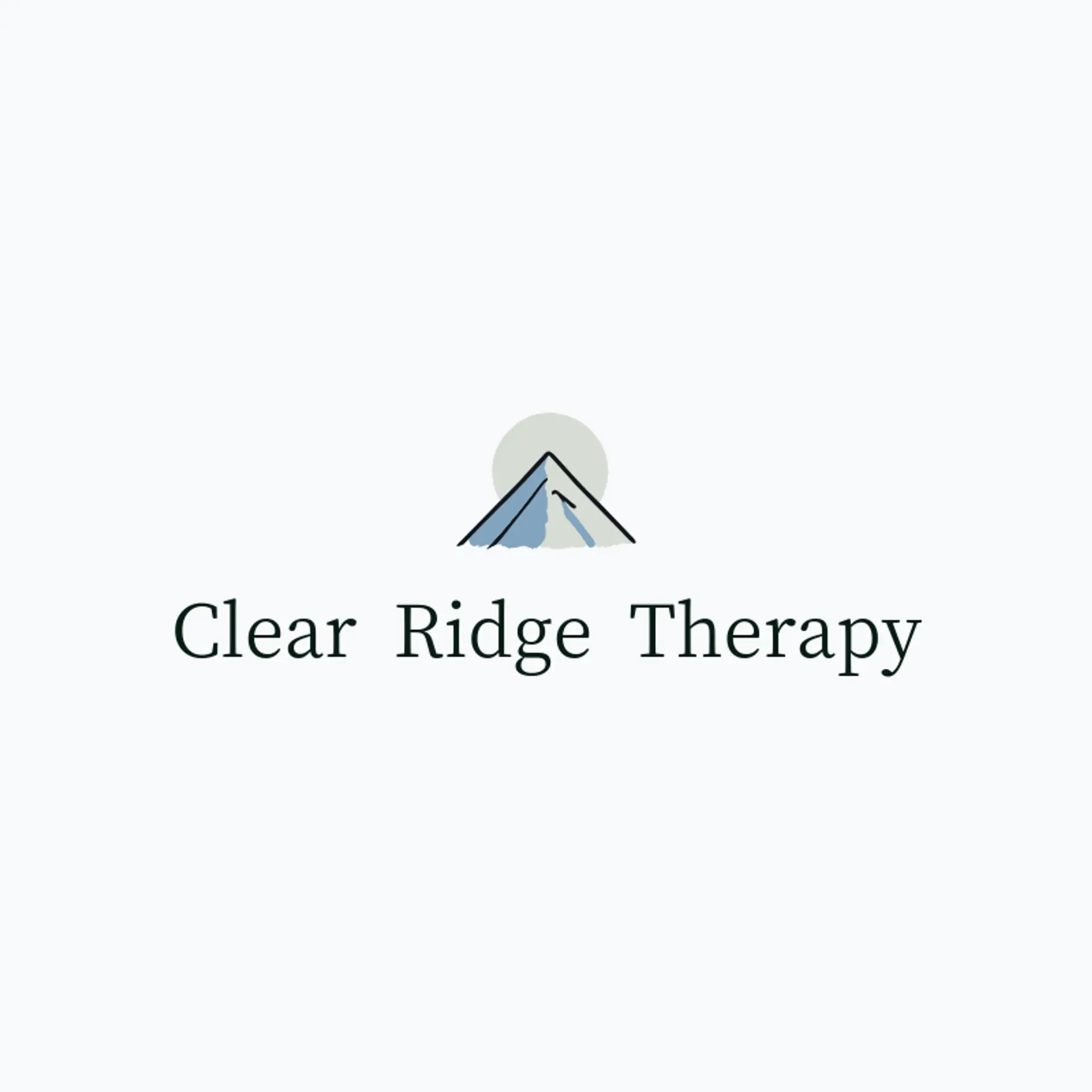 Clear Ridge Therapy logo for mental health
