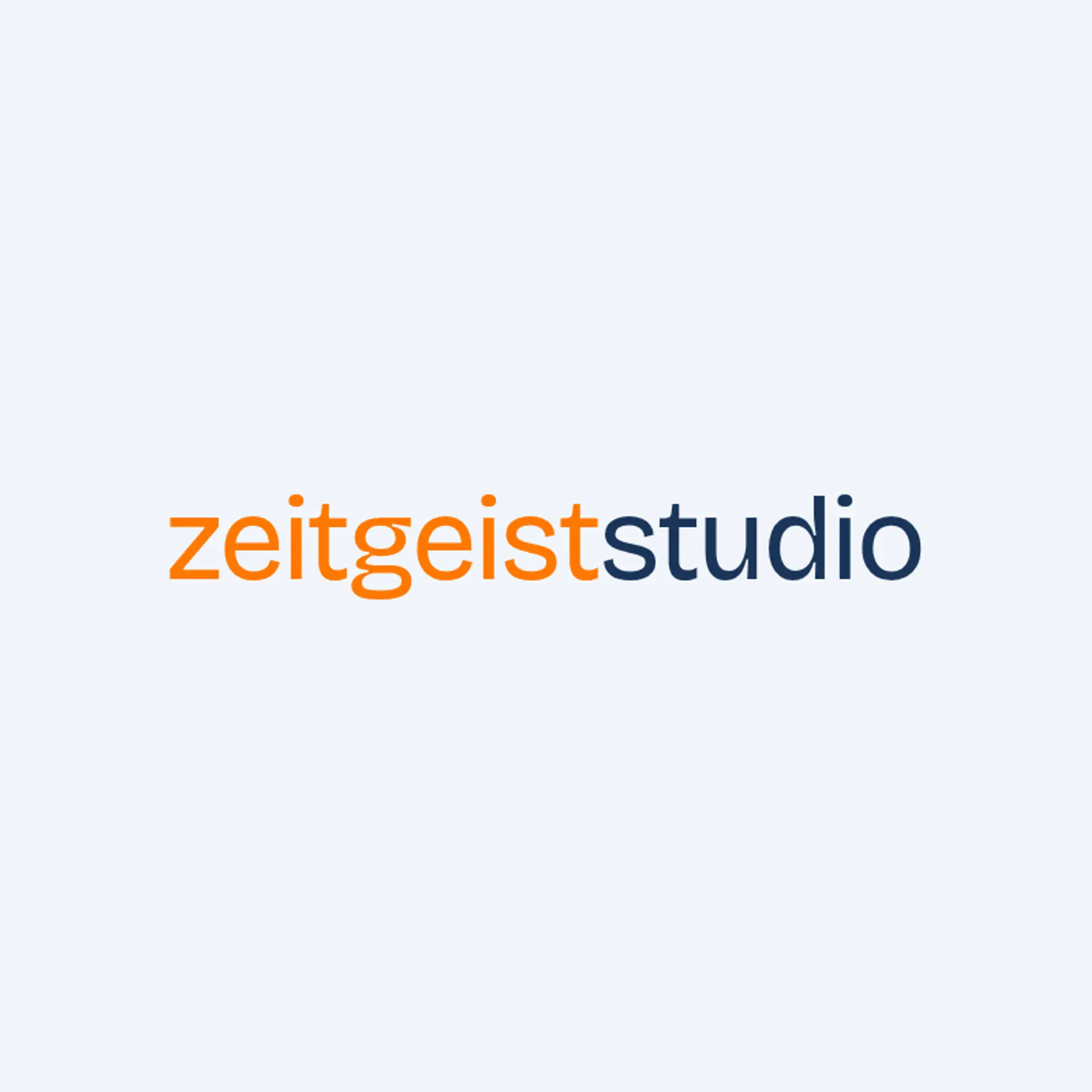 Zeitgeist Studio logo for photography business