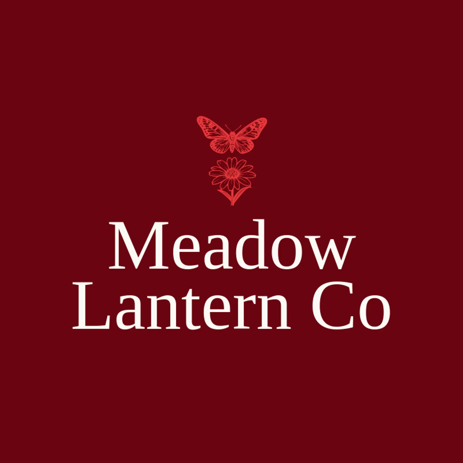 Meadow Lantern Co logo for moth