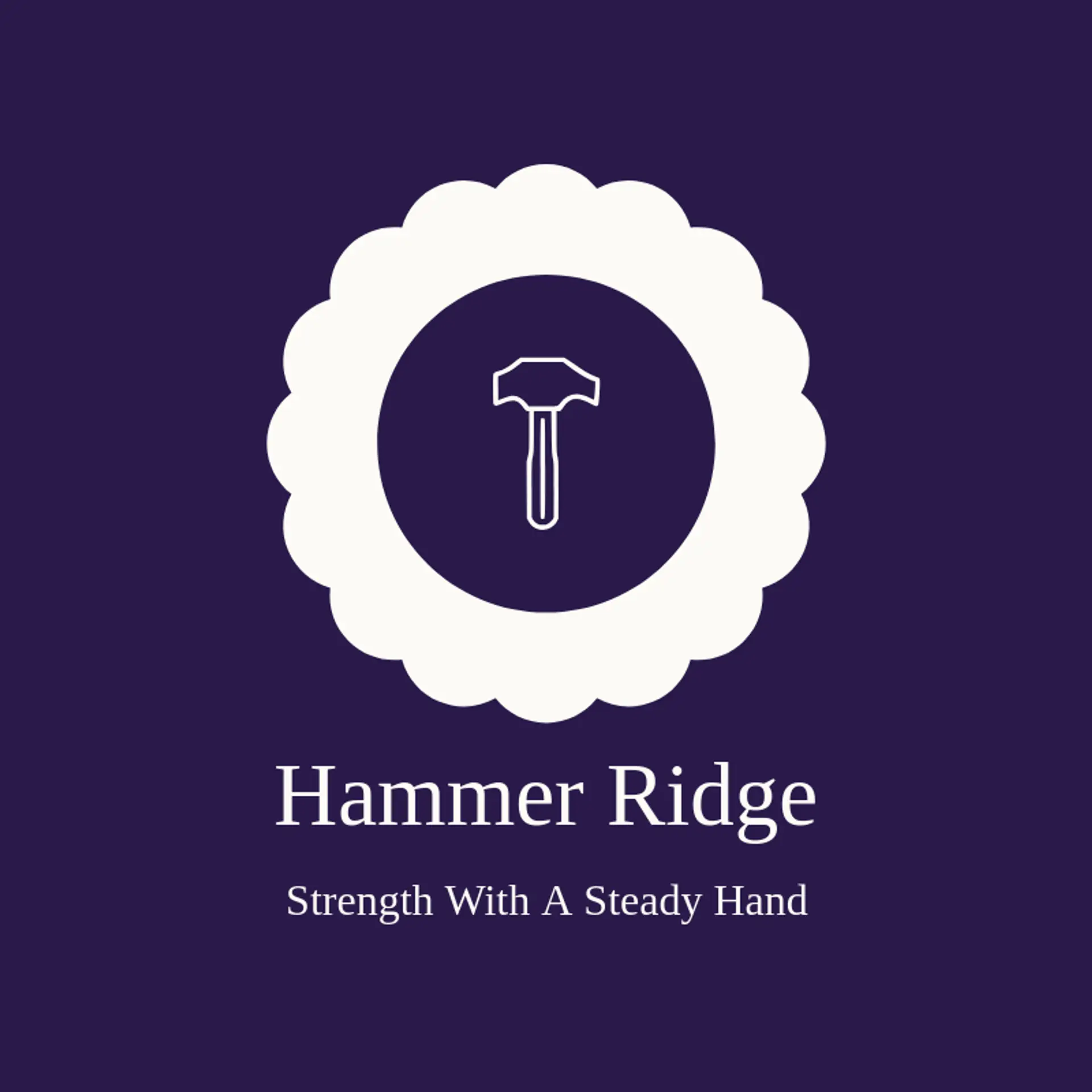 Hammer Ridge logo for iron