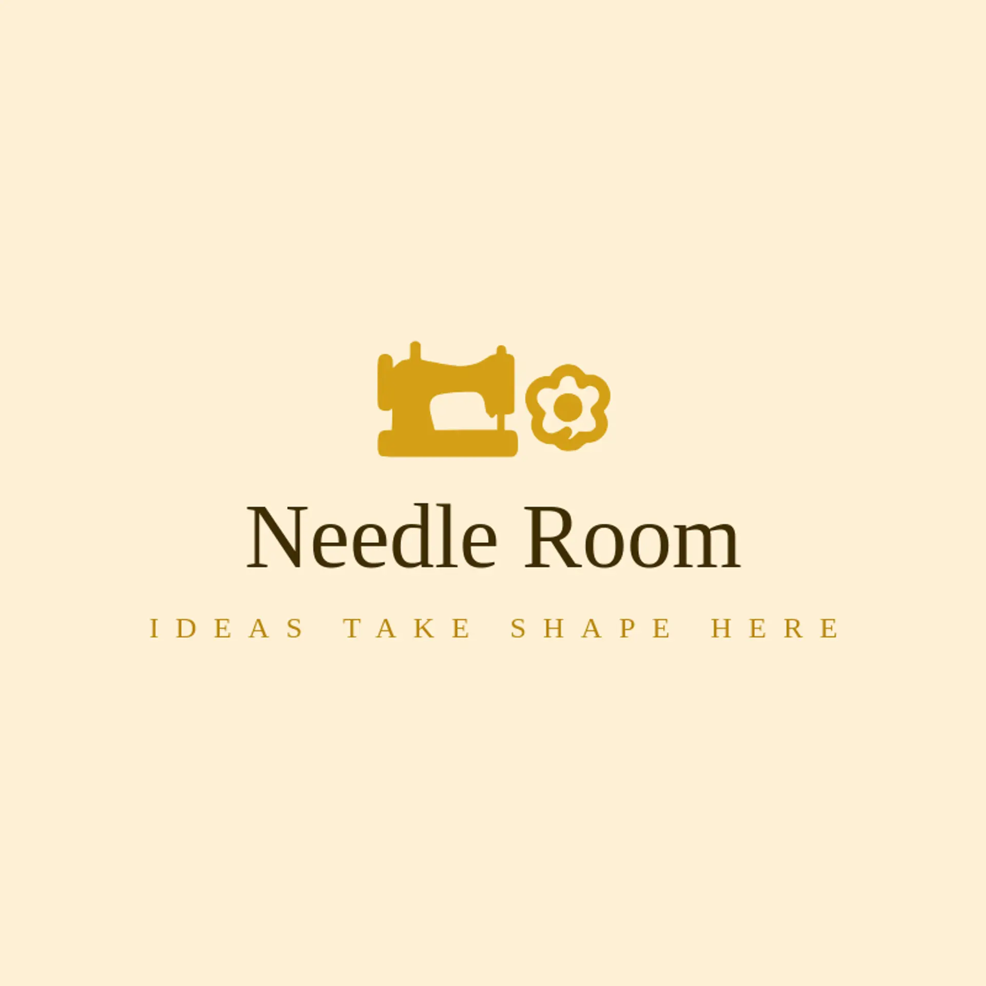 Needle Room logo for clothes