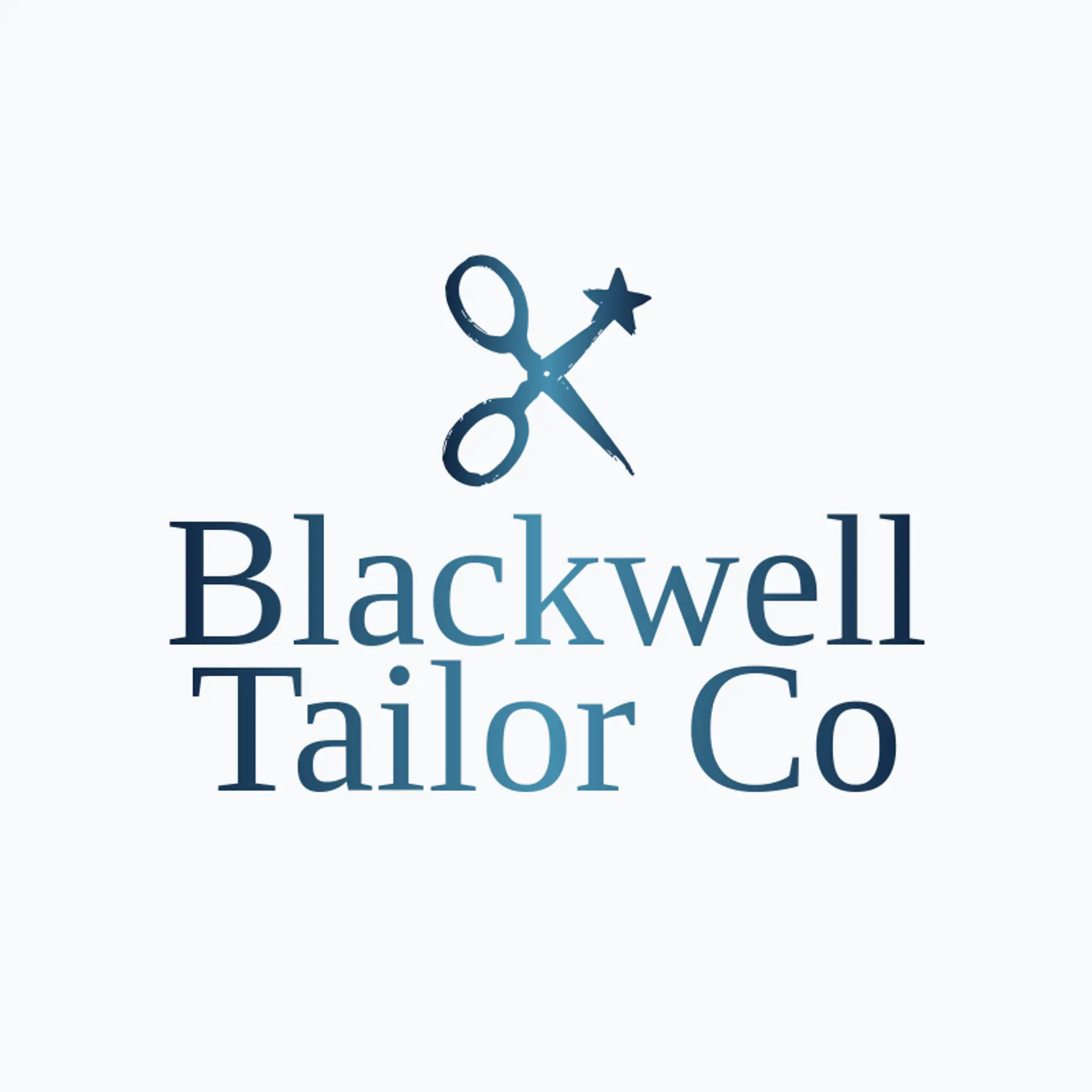 Blackwell Tailor Co logo for mens fashion