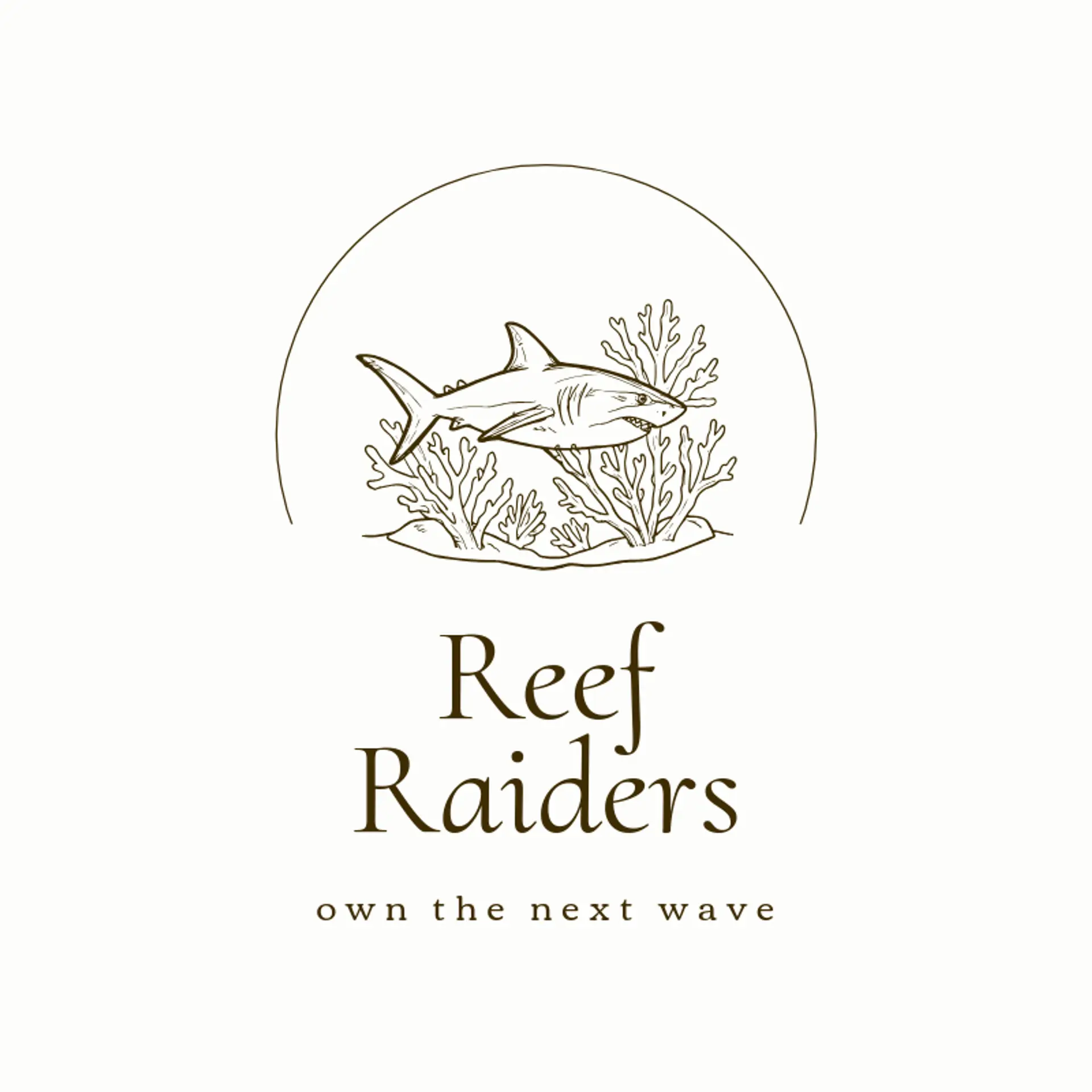 Reef Raiders logo for shark