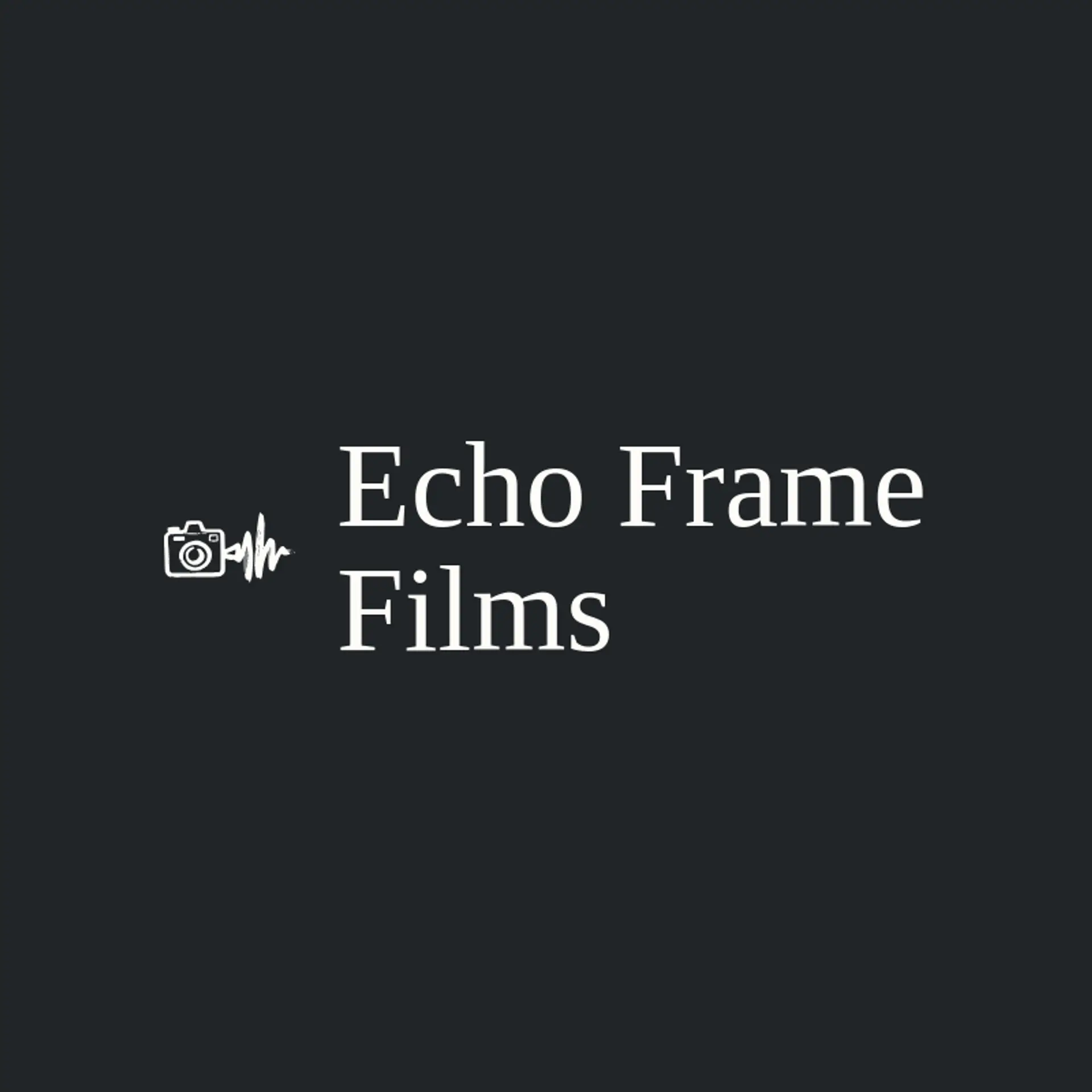 Echo Frame Films logo for video camera