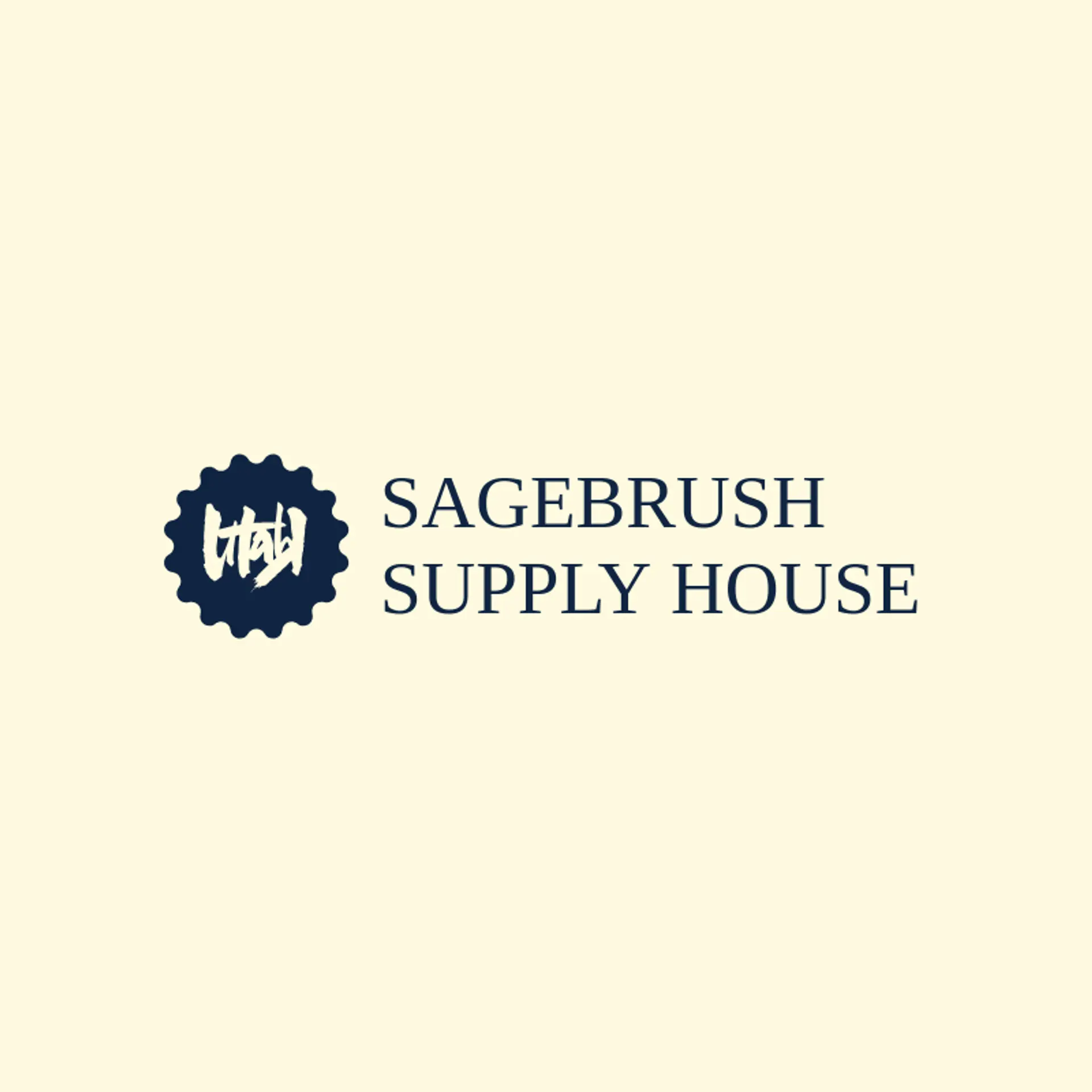 Sagebrush Supply House logo for utah