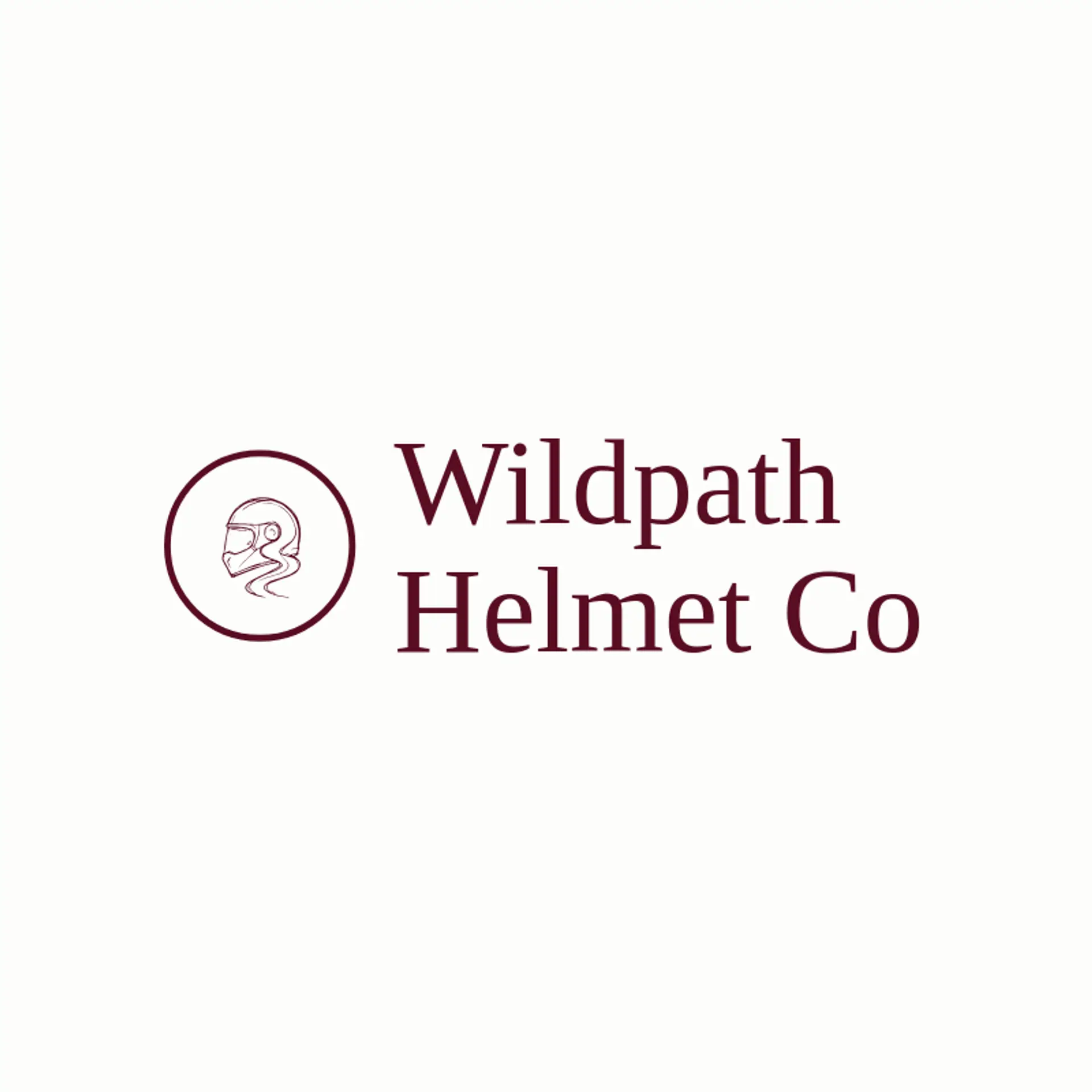 Wildpath Helmet Co logo for helmet