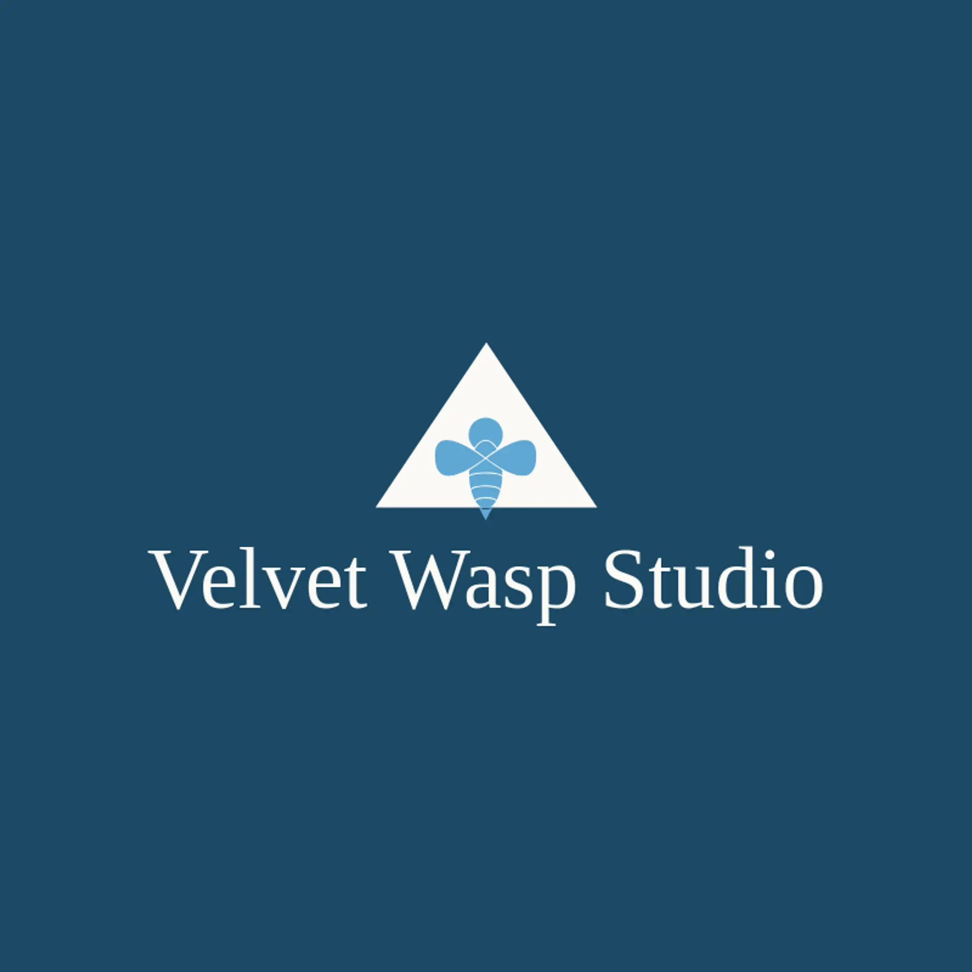 Velvet Wasp Studio logo for sting