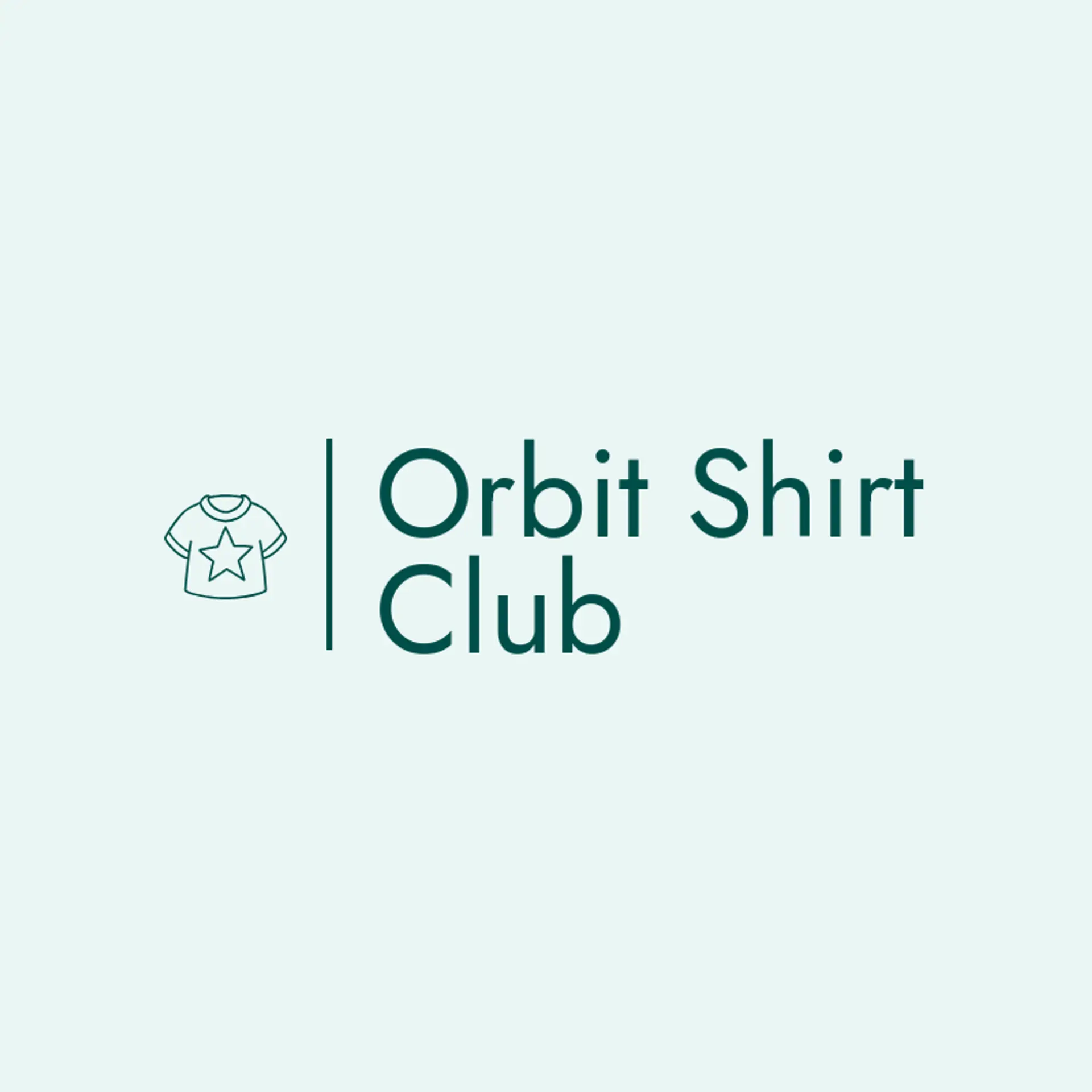 Orbit Shirt Club logo for shirt