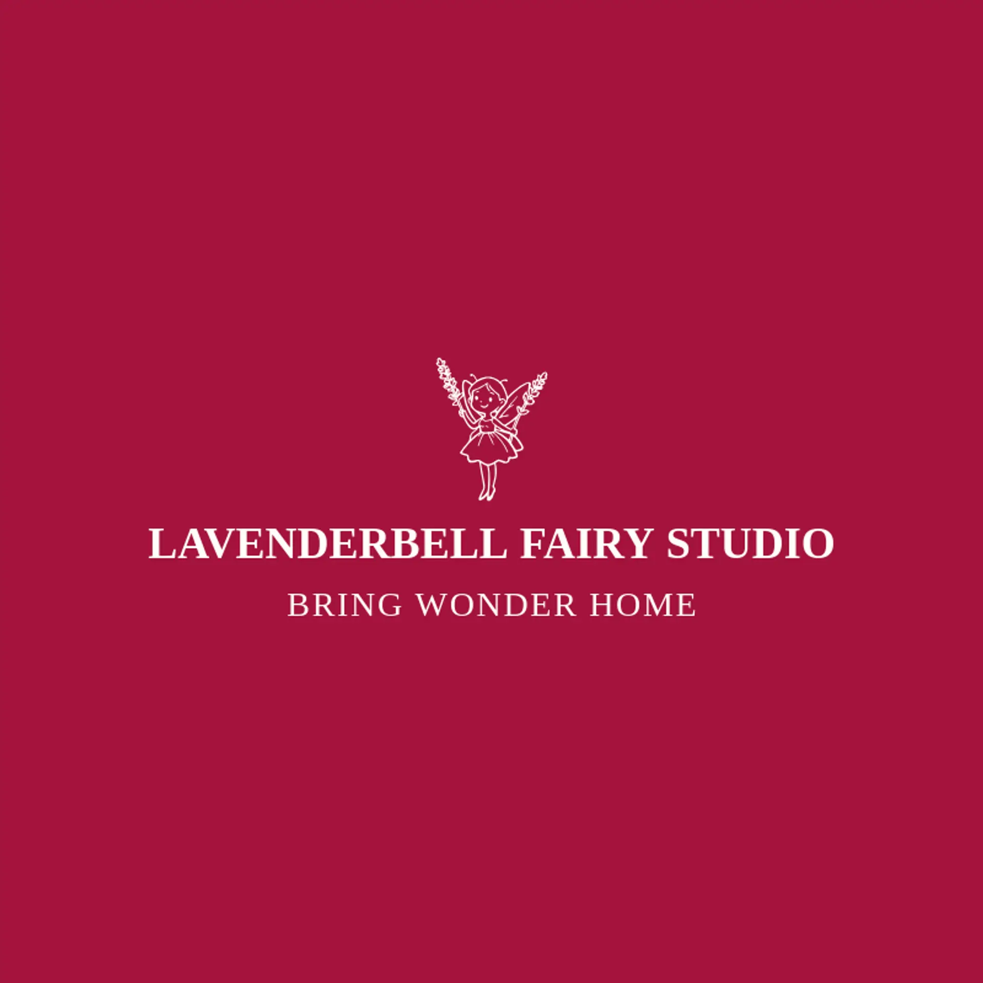 Lavenderbell Fairy Studio logo for fairy