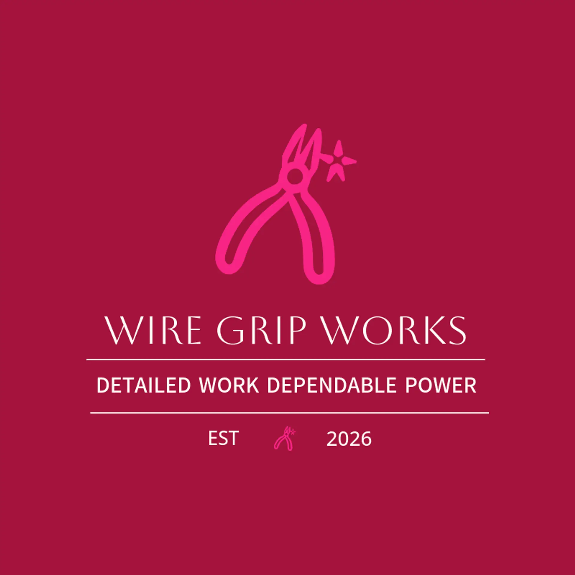 Wire Grip Works logo for electrician
