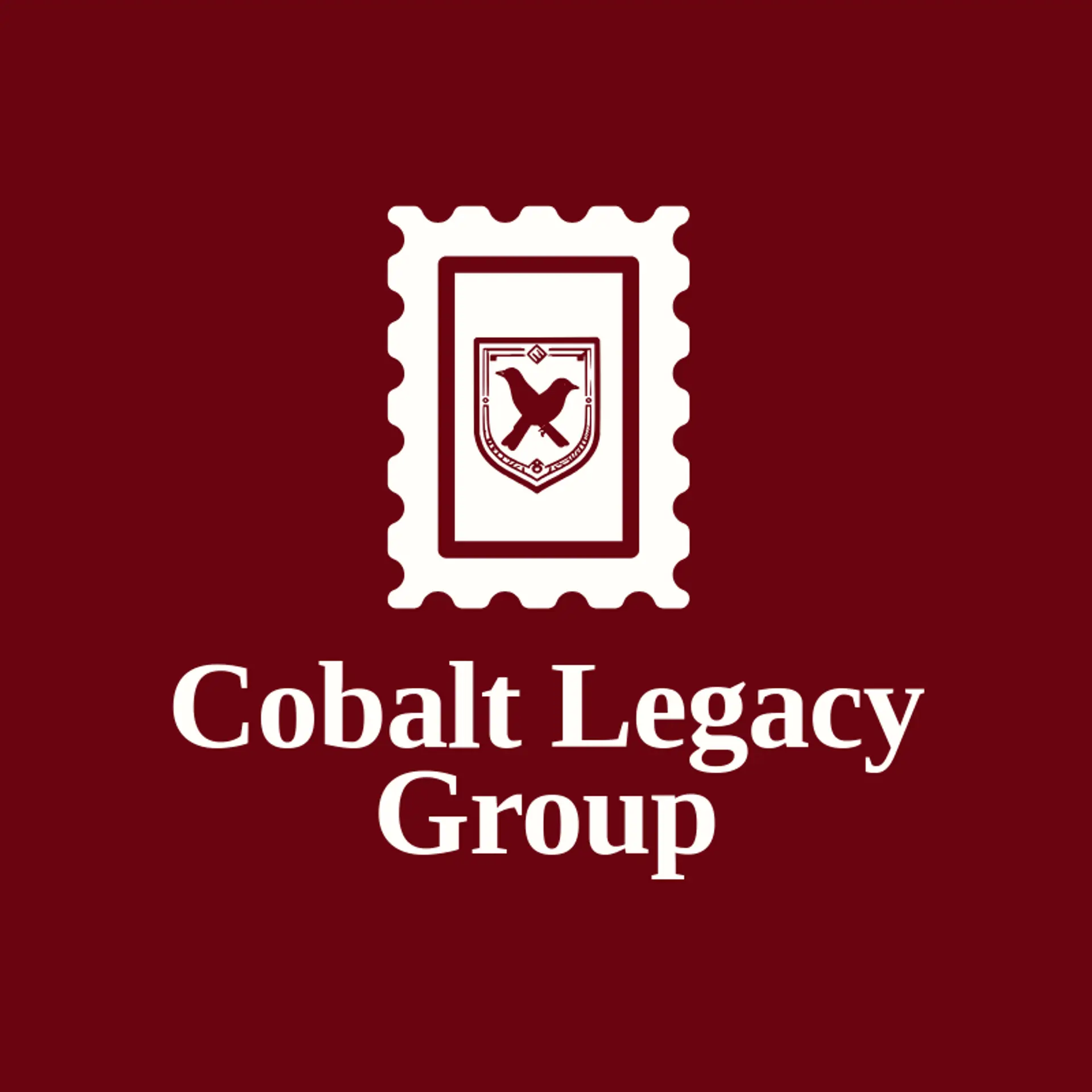 Cobalt Legacy Group logo for coat of arms