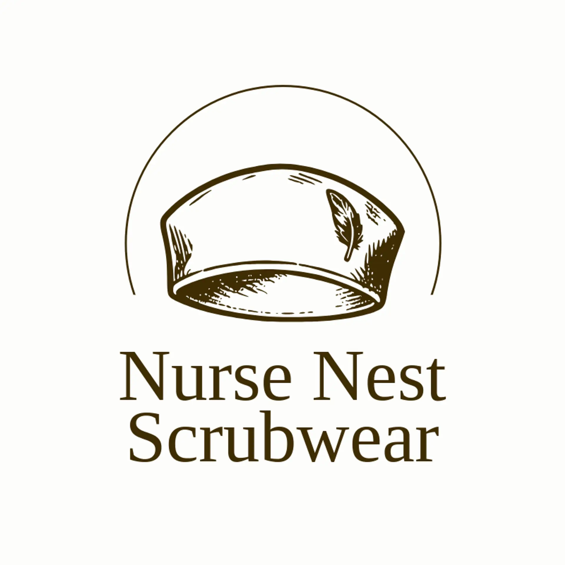 Nurse Nest Scrubwear logo for scrub