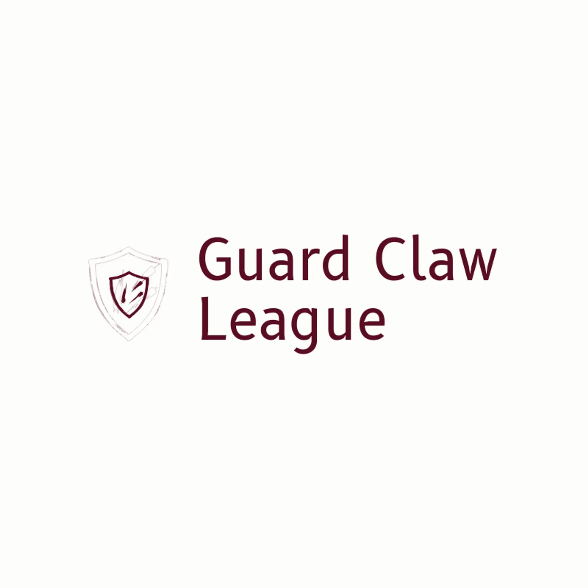 Guard Claw League logo for wildcat