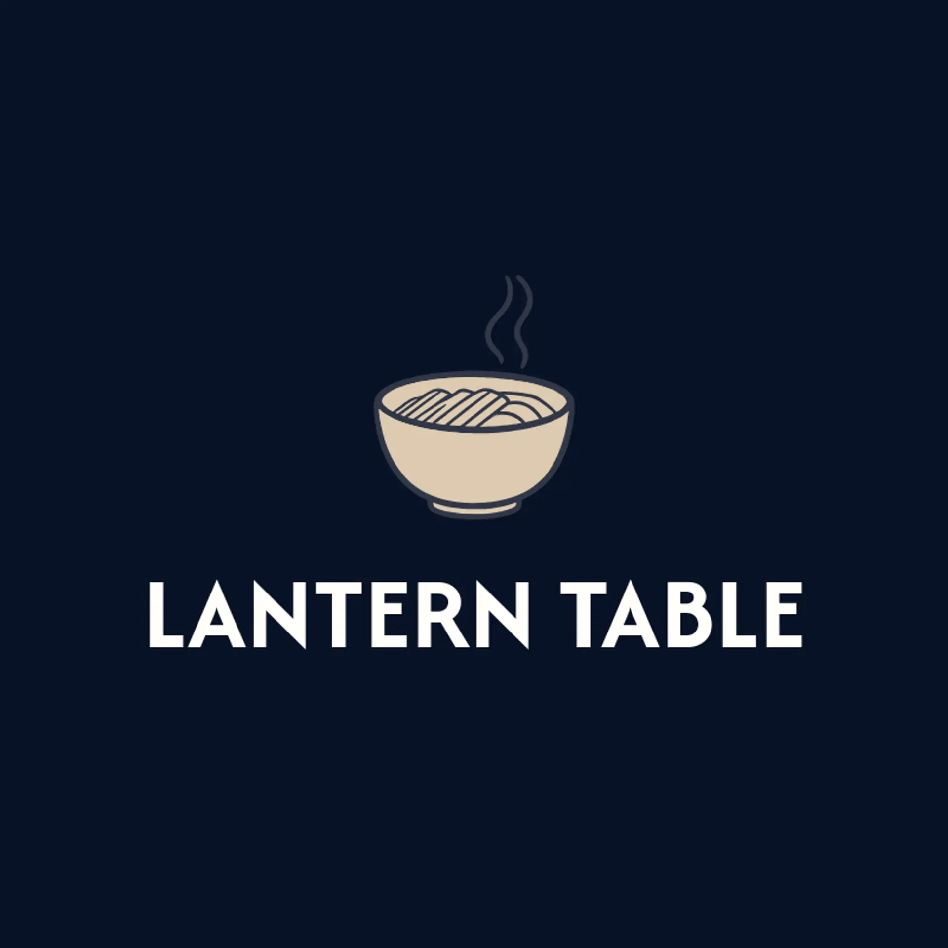 Lantern Table logo for japanese
