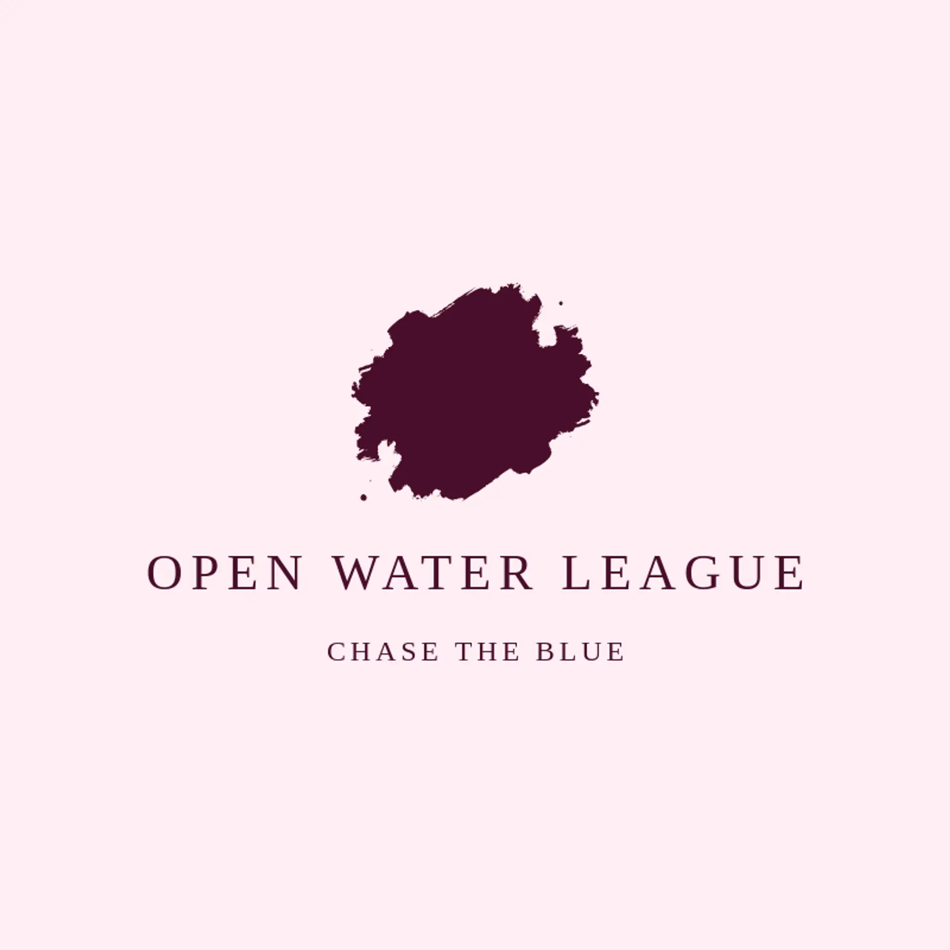 Open Water League logo for splash