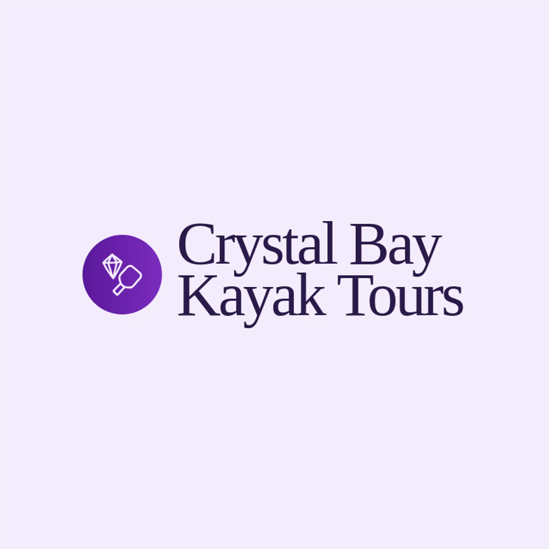 Crystal Bay Kayak Tours logo for crystal