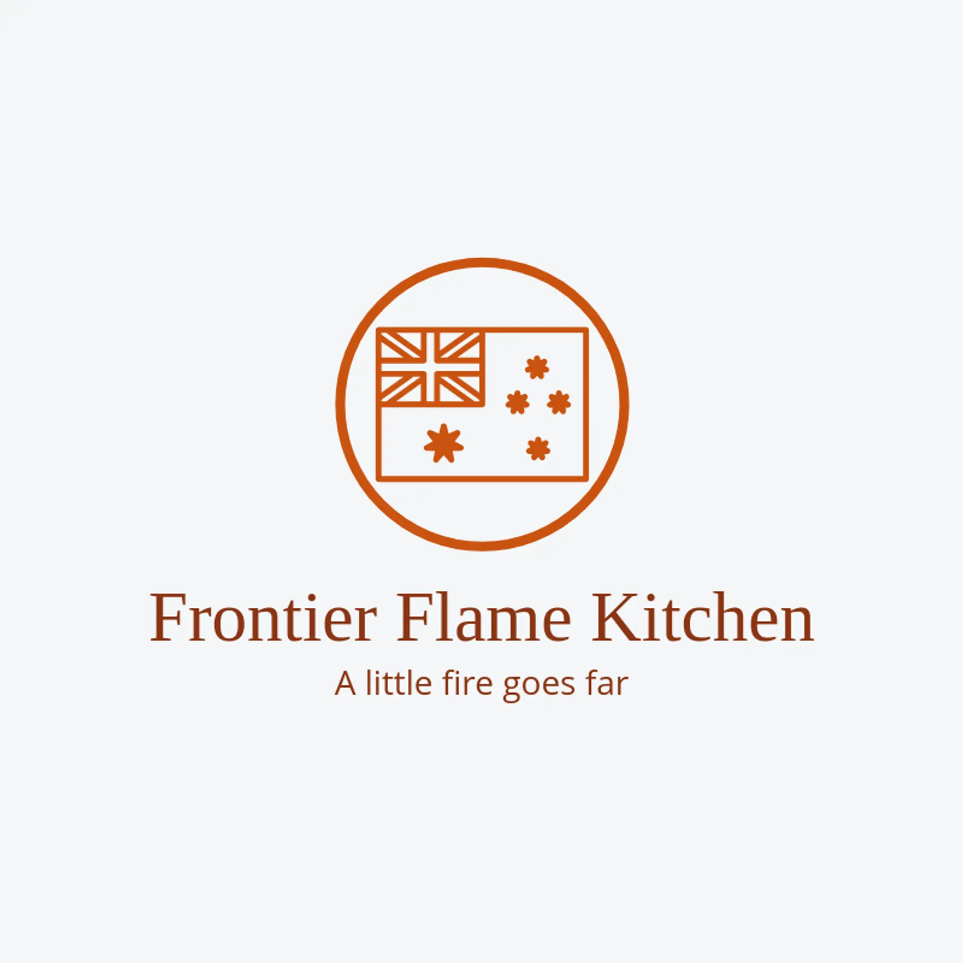 Frontier Flame Kitchen logo for outback