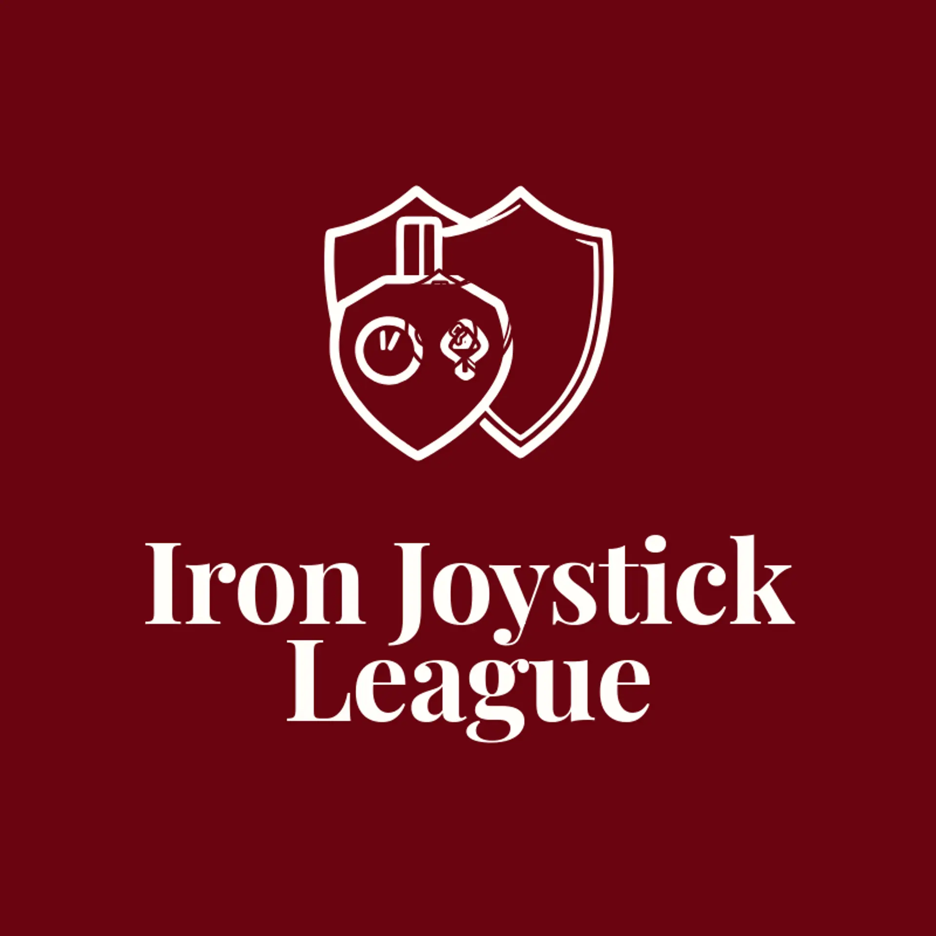Iron Joystick League logo for video game
