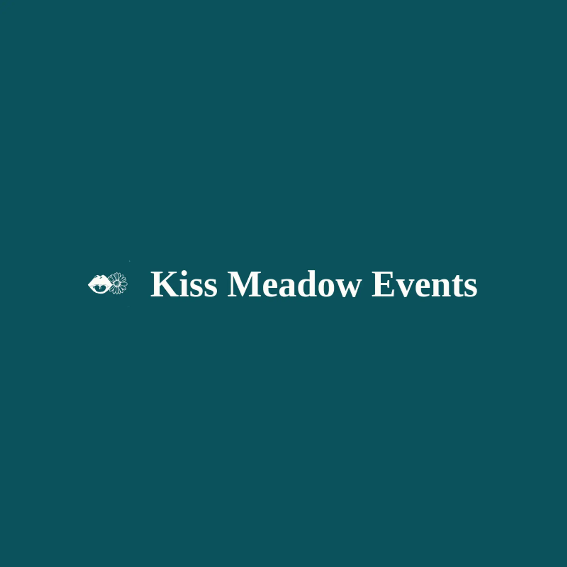 Kiss Meadow Events logo for kiss