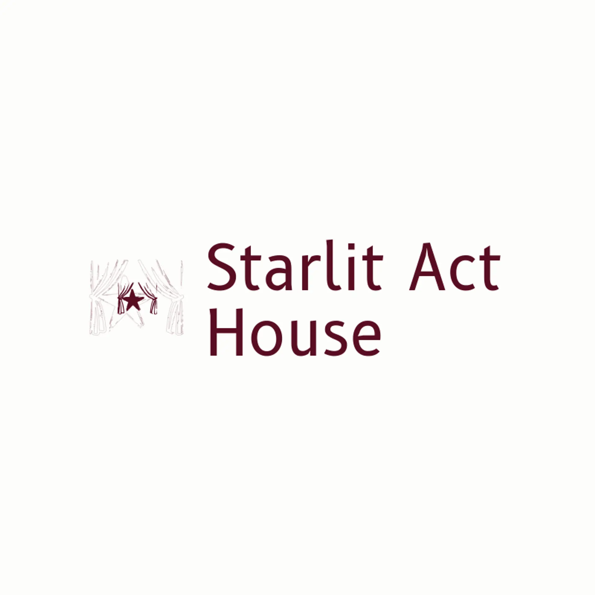 Starlit Act House logo for drama