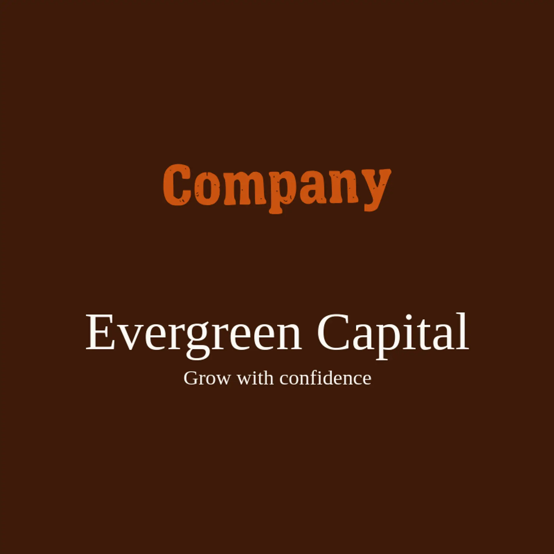 Evergreen Capital logo for enterprise