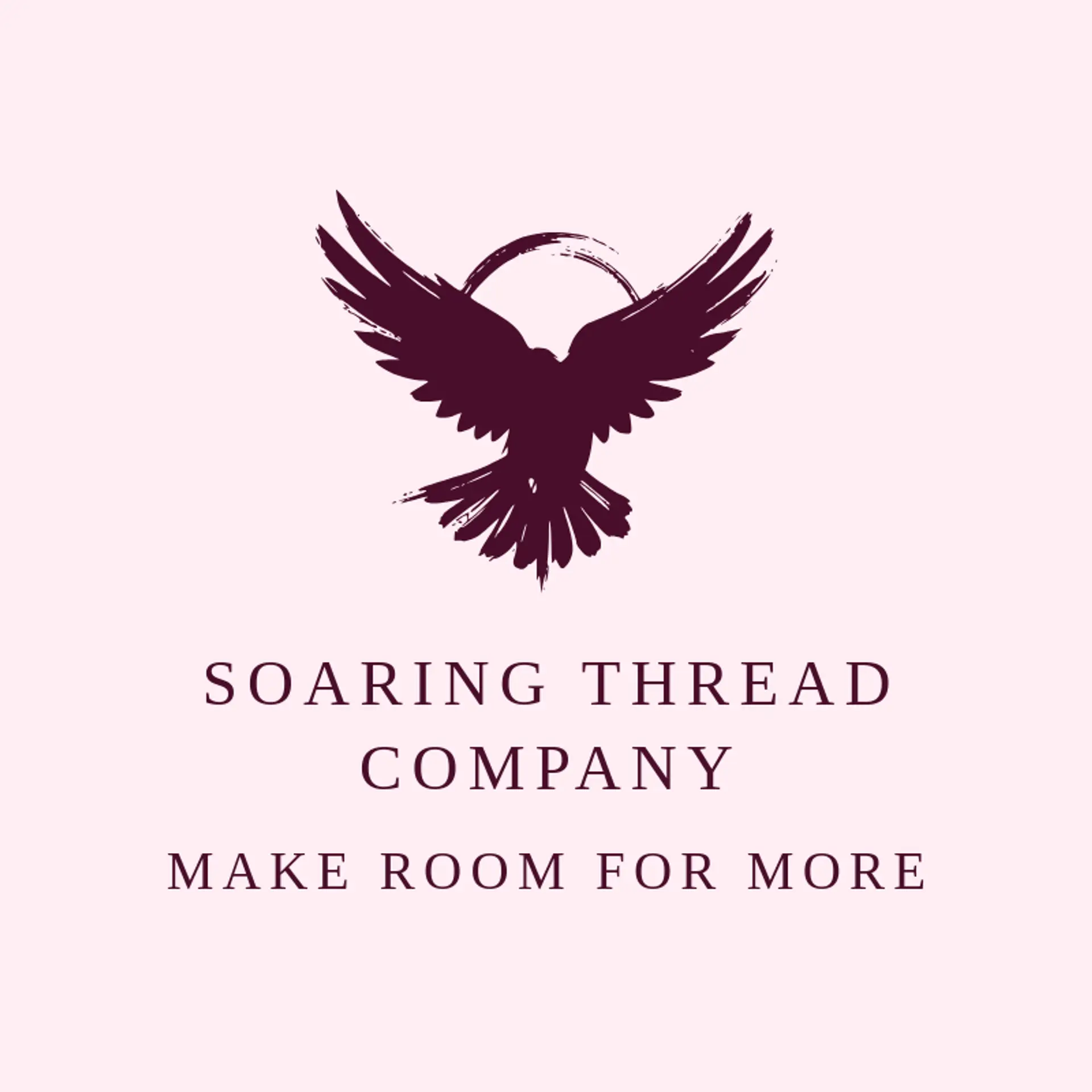 Soaring Thread Company logo for american eagle