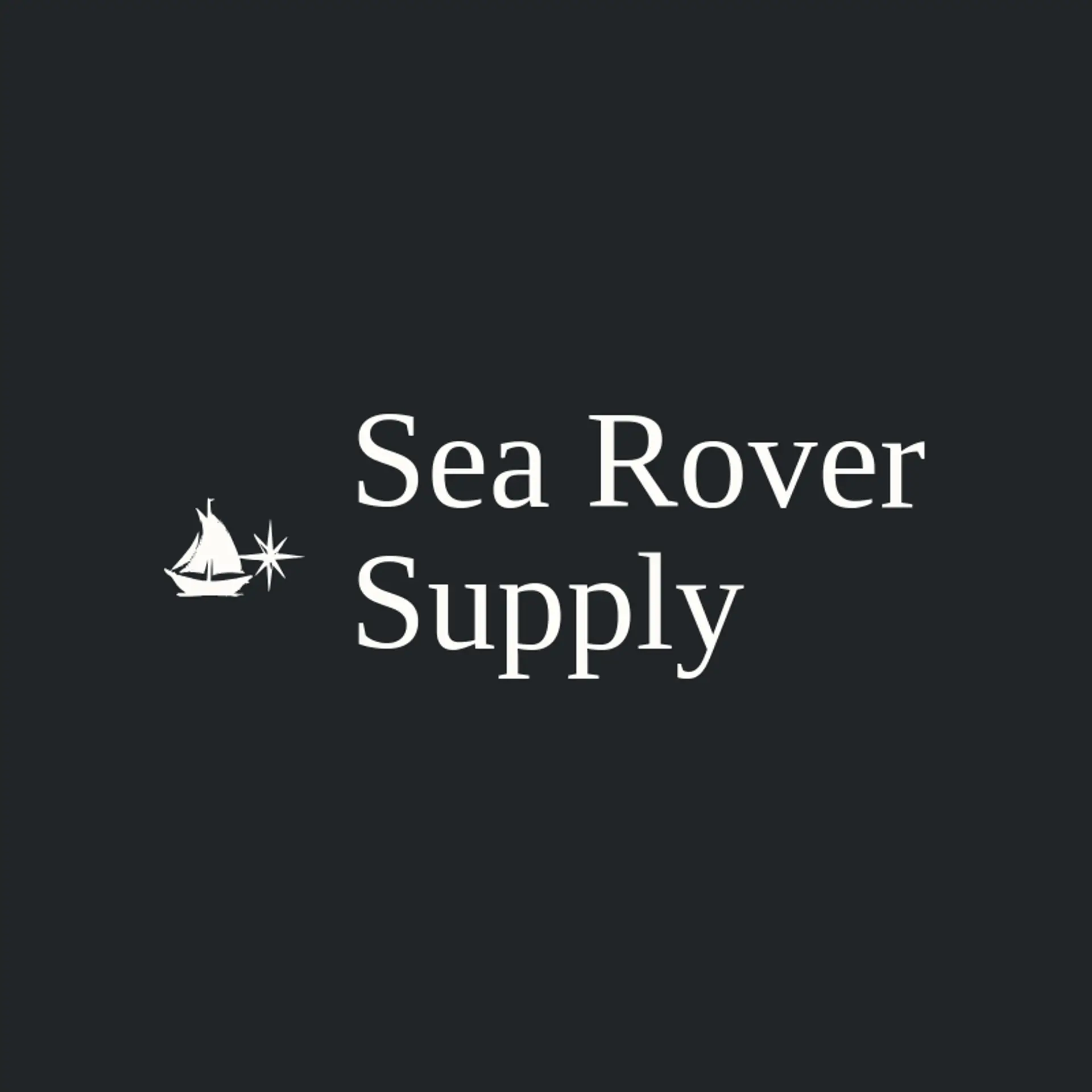 Sea Rover Supply logo for nautical