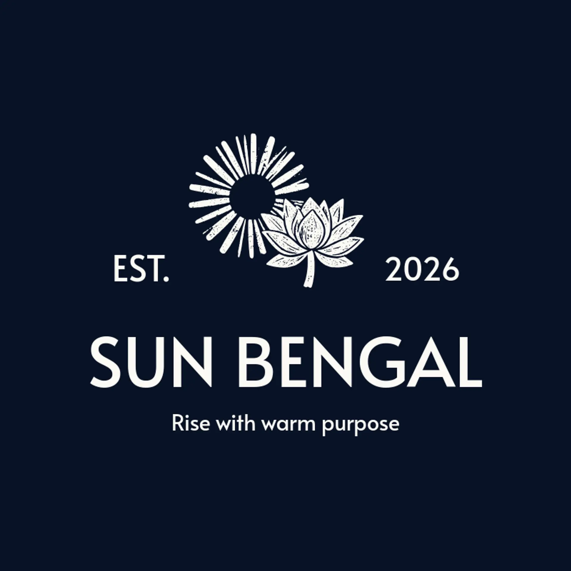 Sun Bengal logo for bengali
