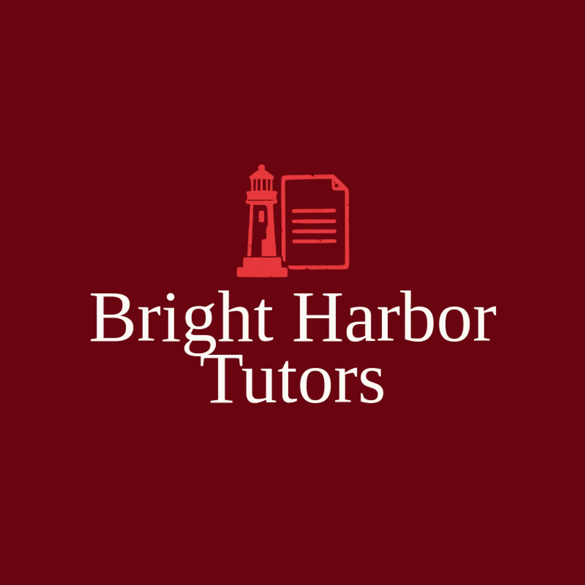 Bright Harbor Tutors logo for learning