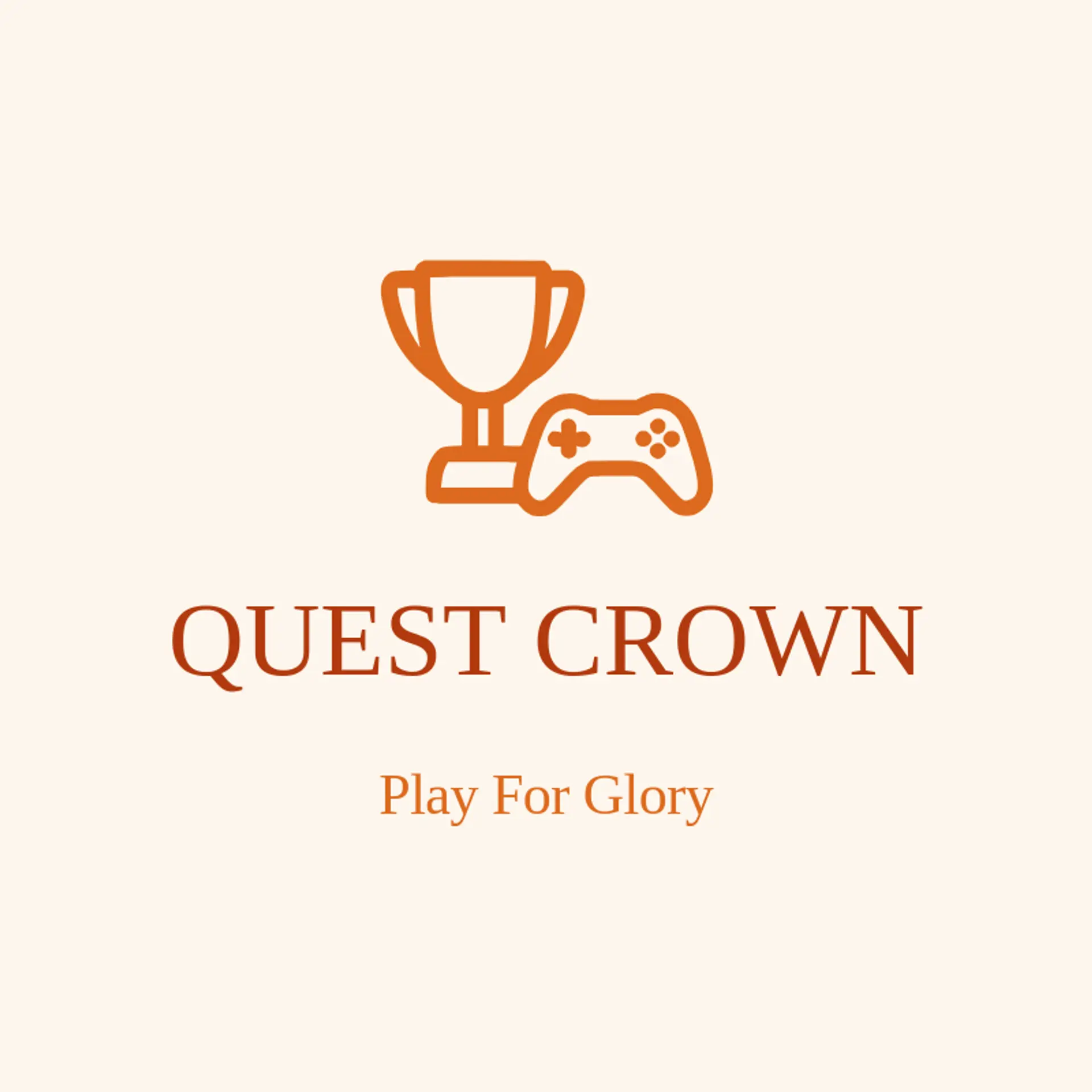 Quest Crown logo for controller