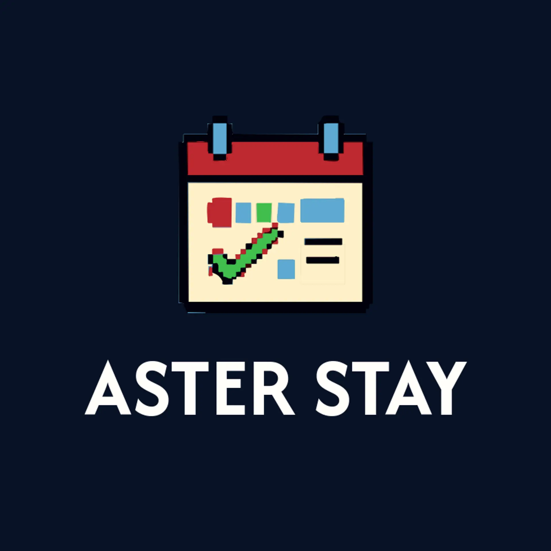 Aster Stay logo for booking