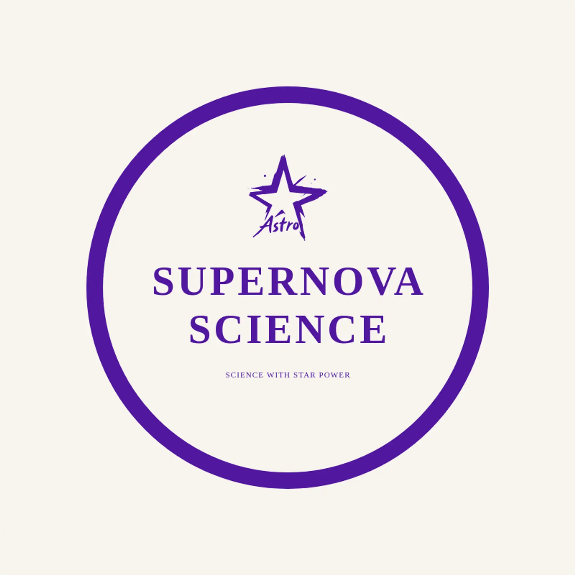 Supernova Science logo for astro