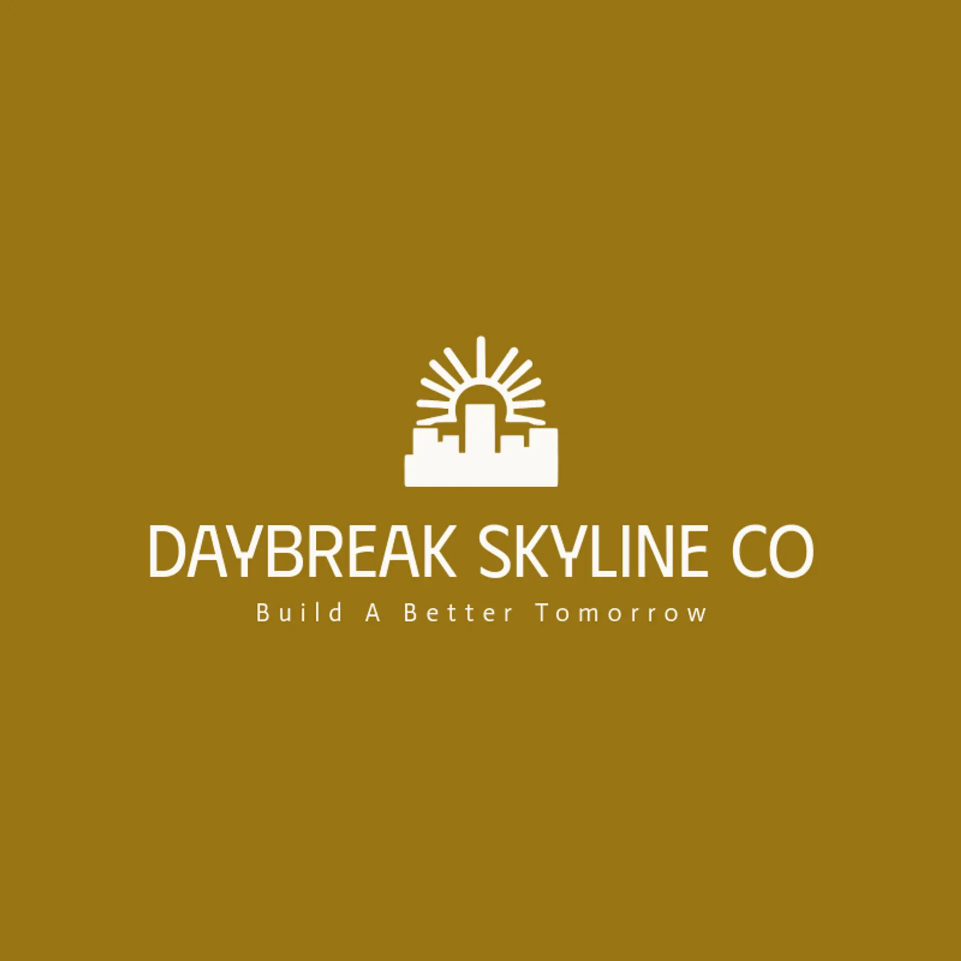 Daybreak Skyline Co logo for skyline
