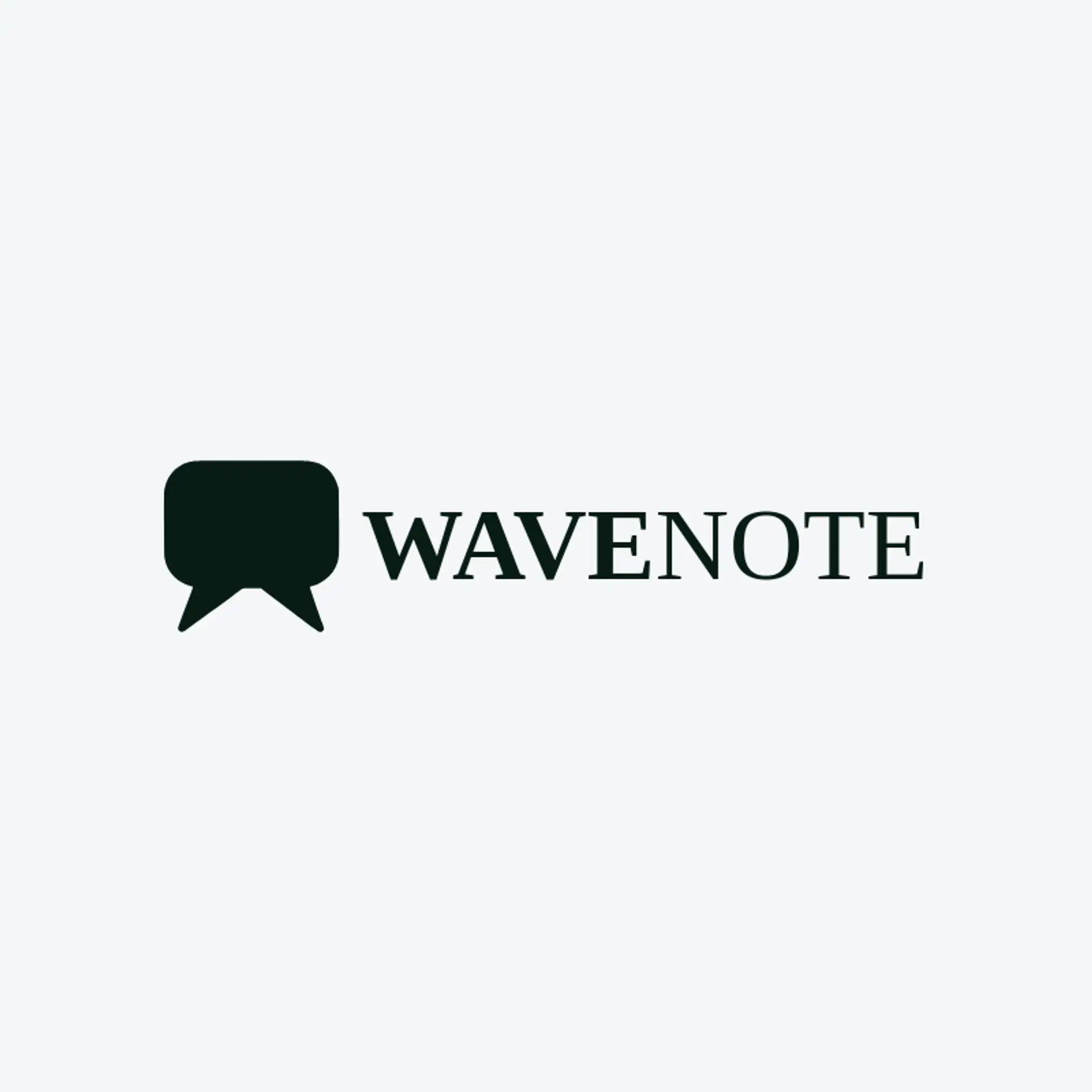 Wave Note logo for message