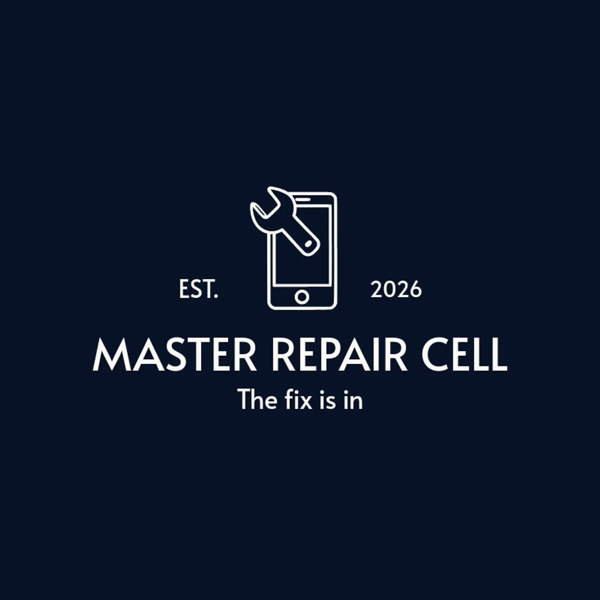 Master Repair Cell logo for cell phone