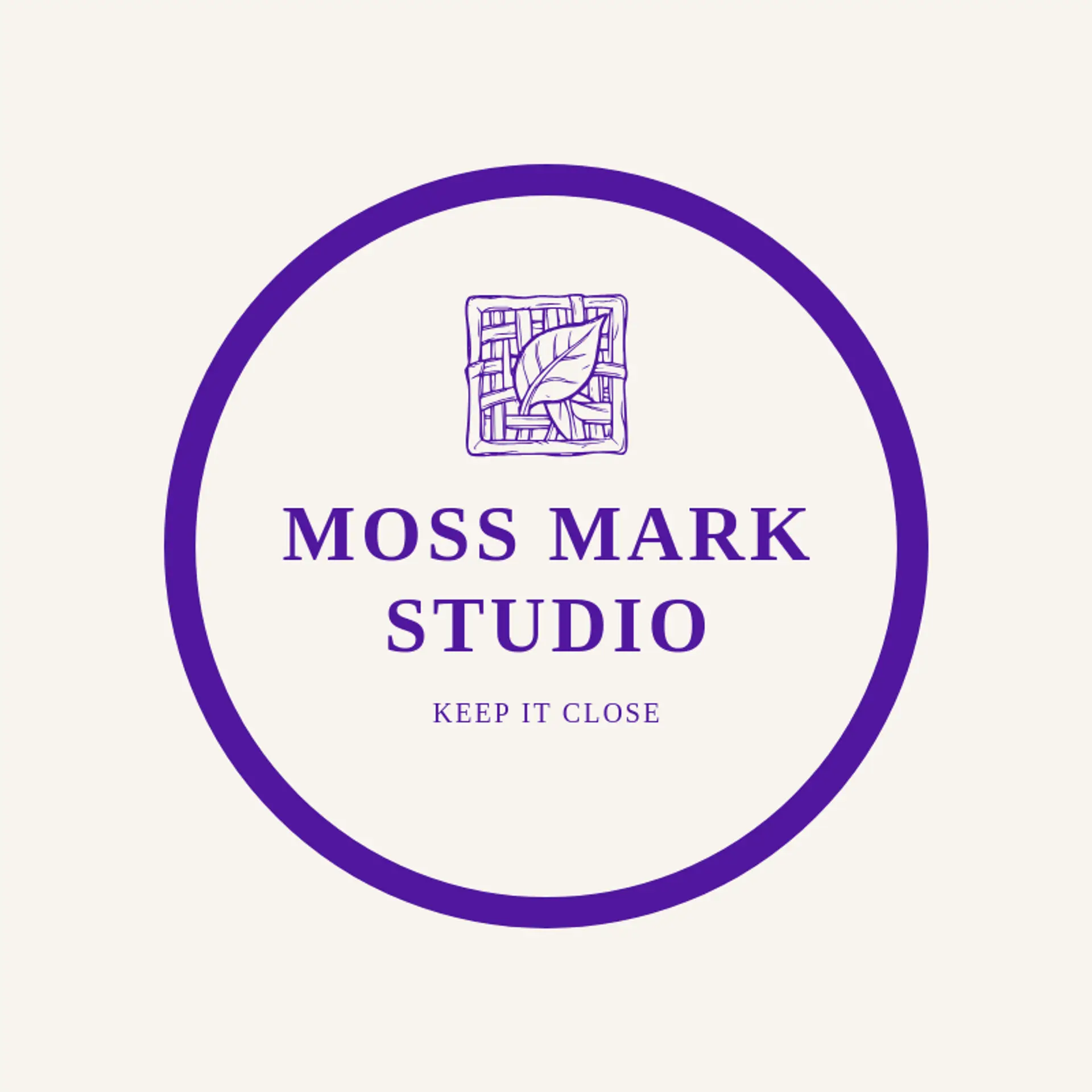 Moss Mark Studio logo for patch