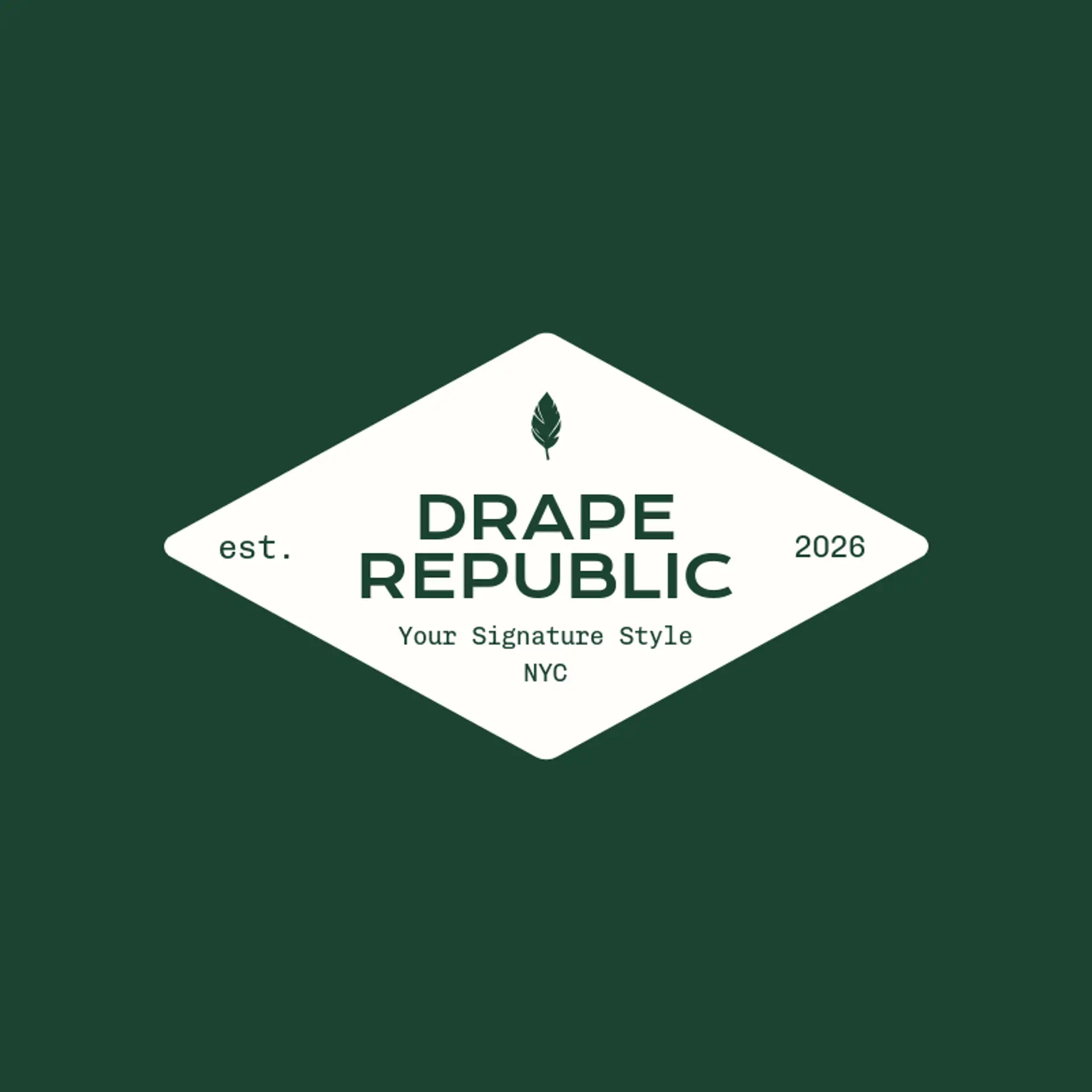 Drape Republic logo for saree