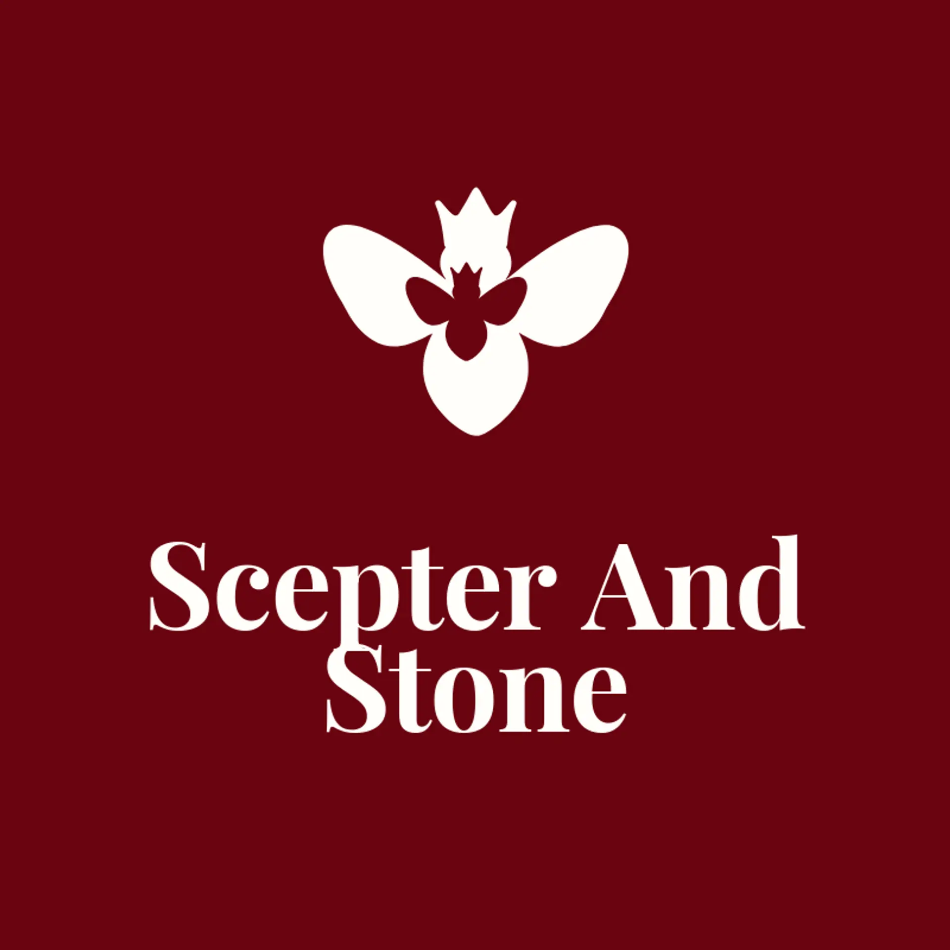 Scepter and Stone logo for queen