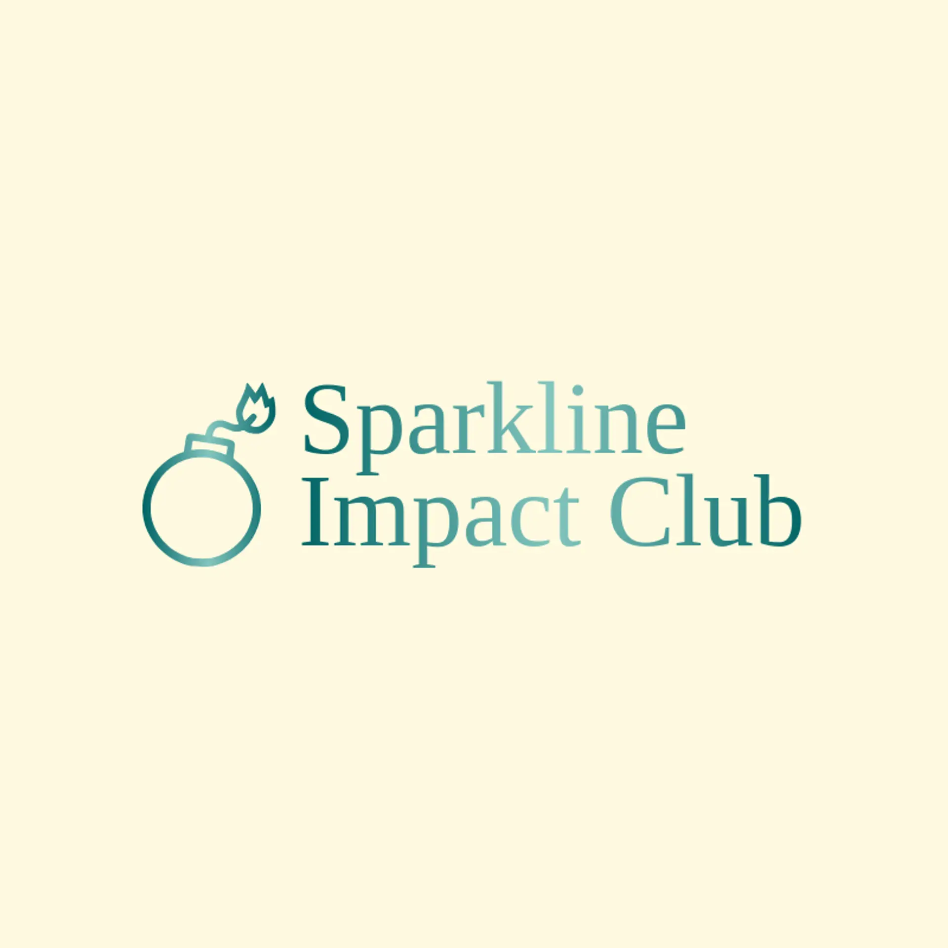 Sparkline Impact Club logo for bomb