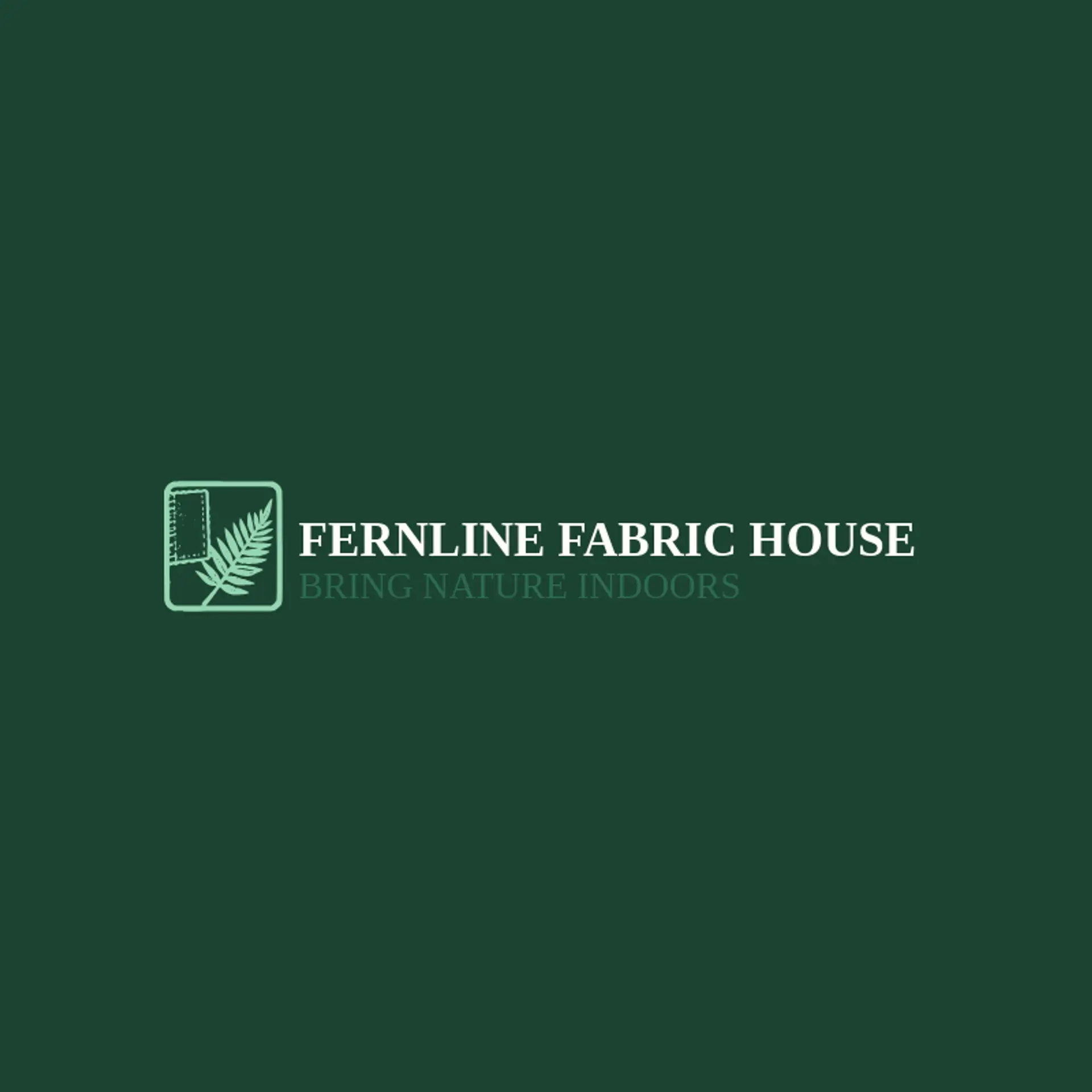 Fernline Fabric House logo for fabric