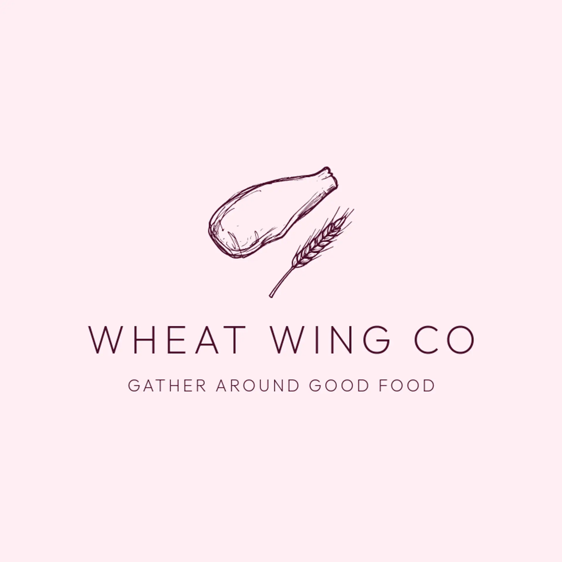 Wheat Wing Co logo for chicken
