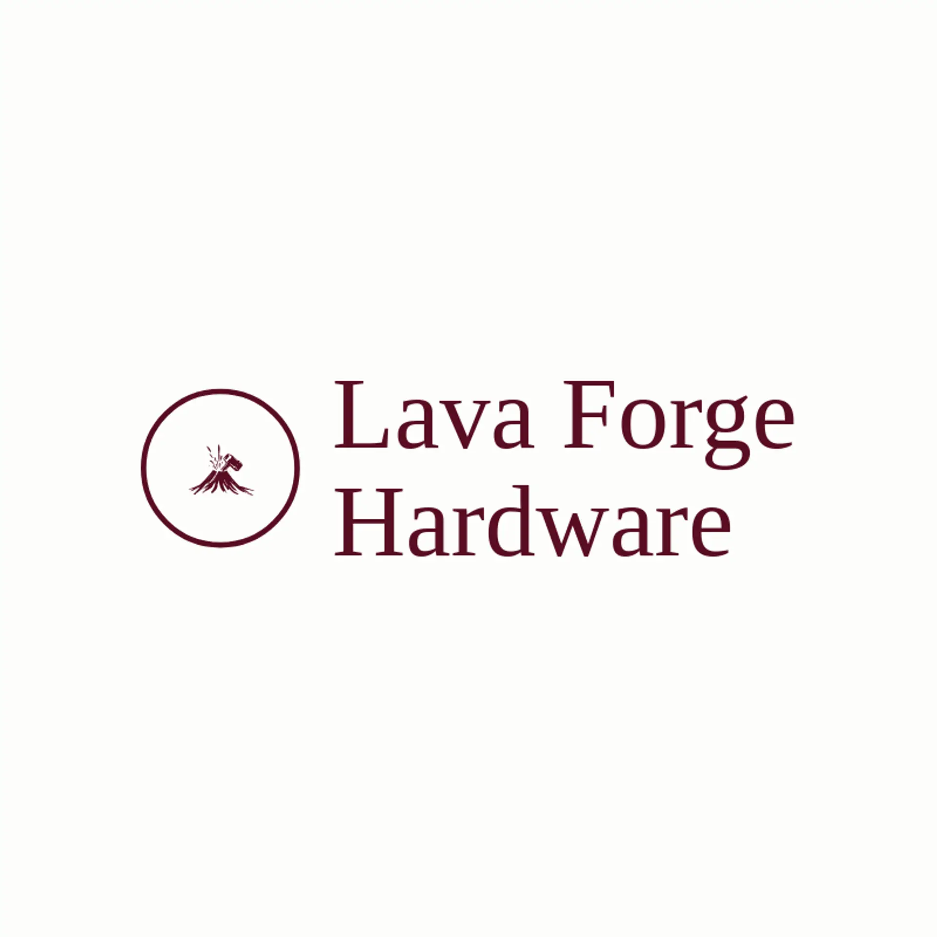 Lava Forge Hardware logo for volcano