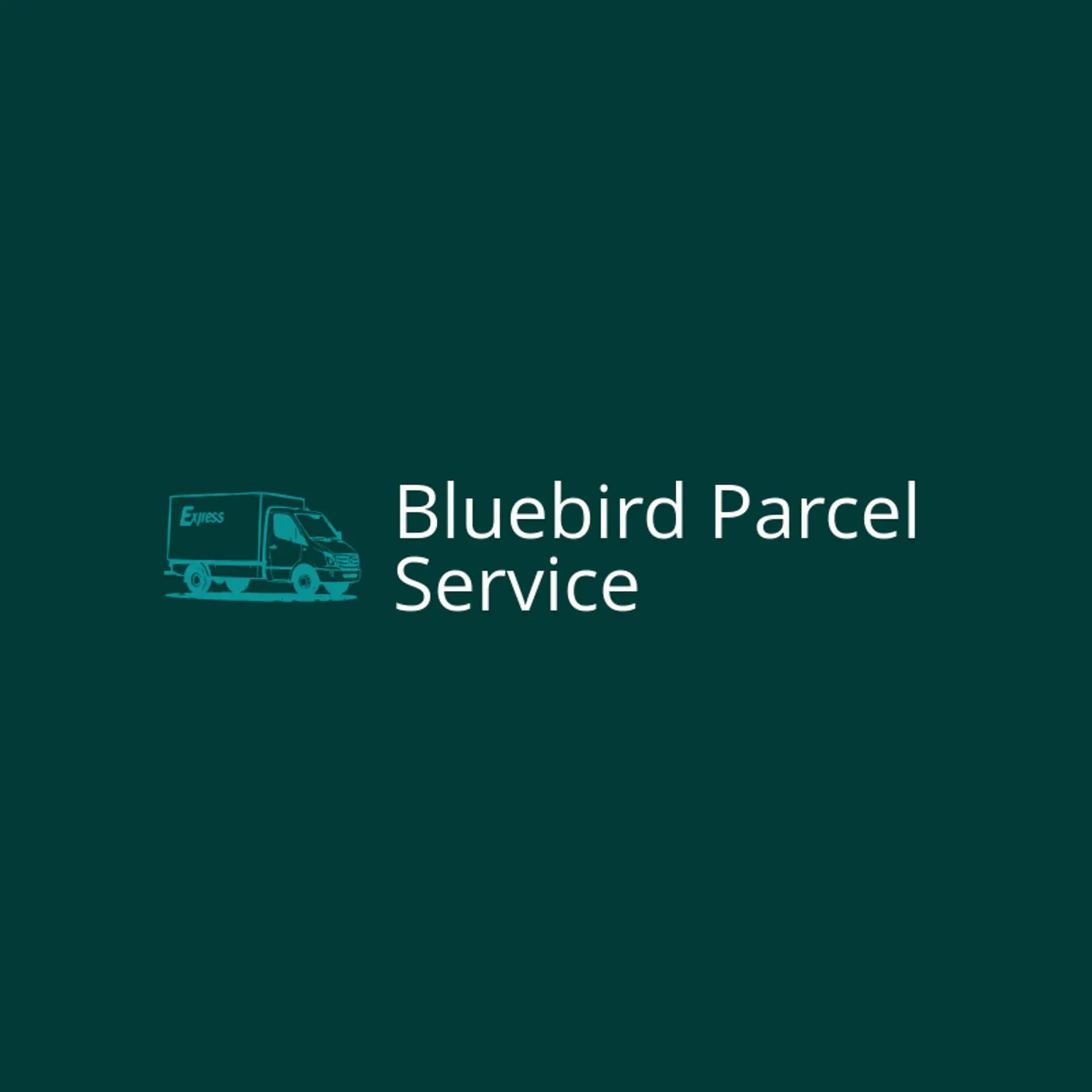 Bluebird Parcel Service logo for express